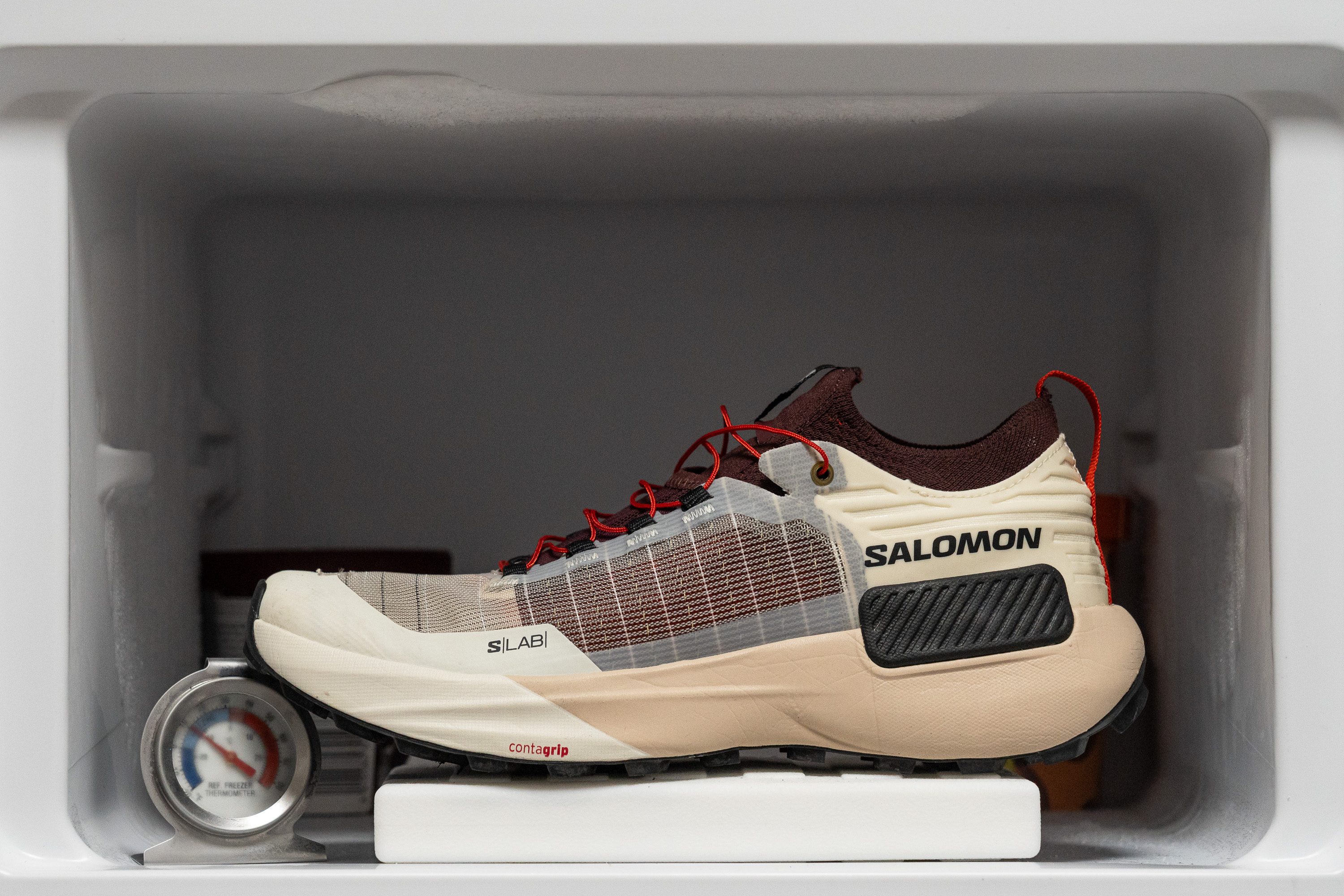 Salomon S/Lab Genesis Midsole softness in cold (%)