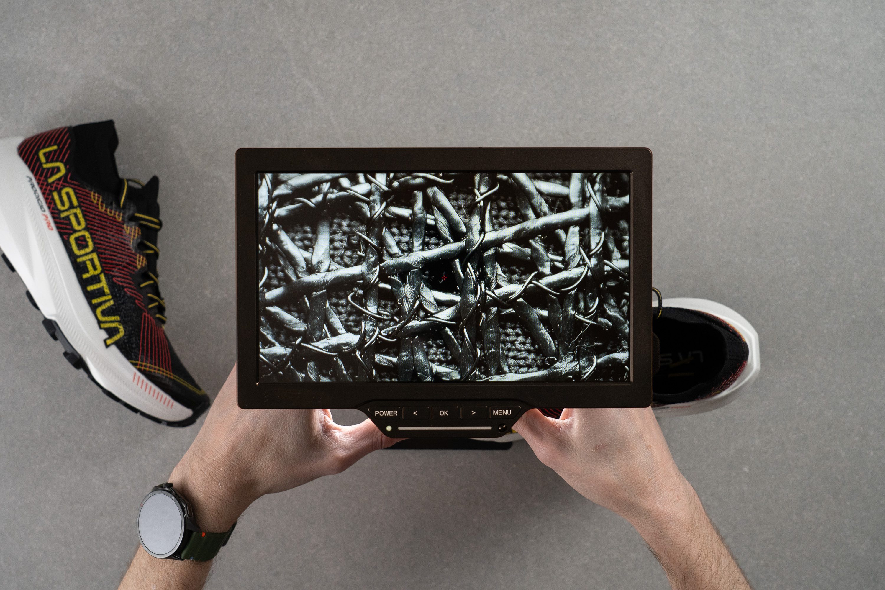 La Sportiva Prodigio Pro mesh microscope