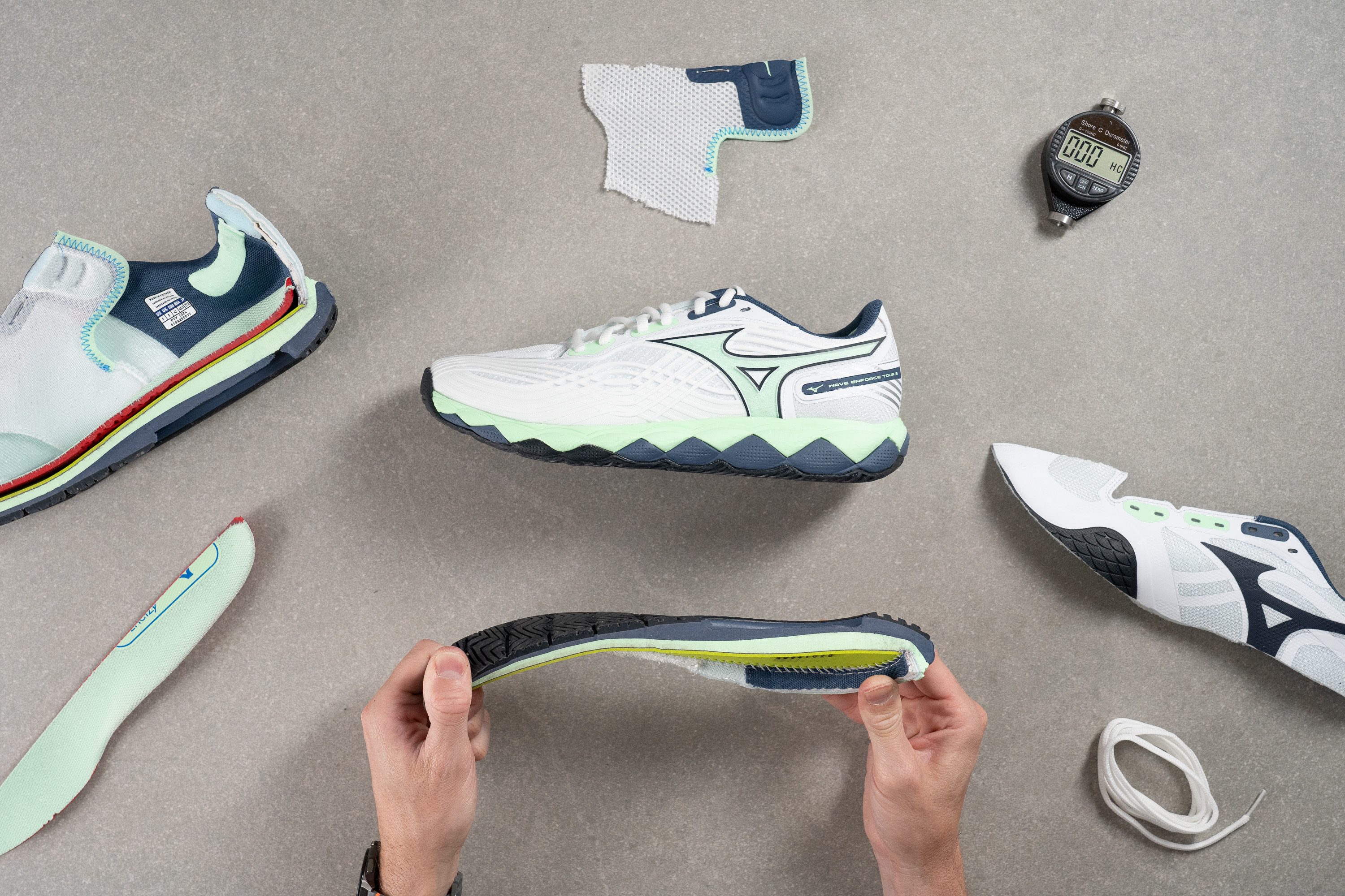 Mizuno Wave Enforce Tour 2 lab test