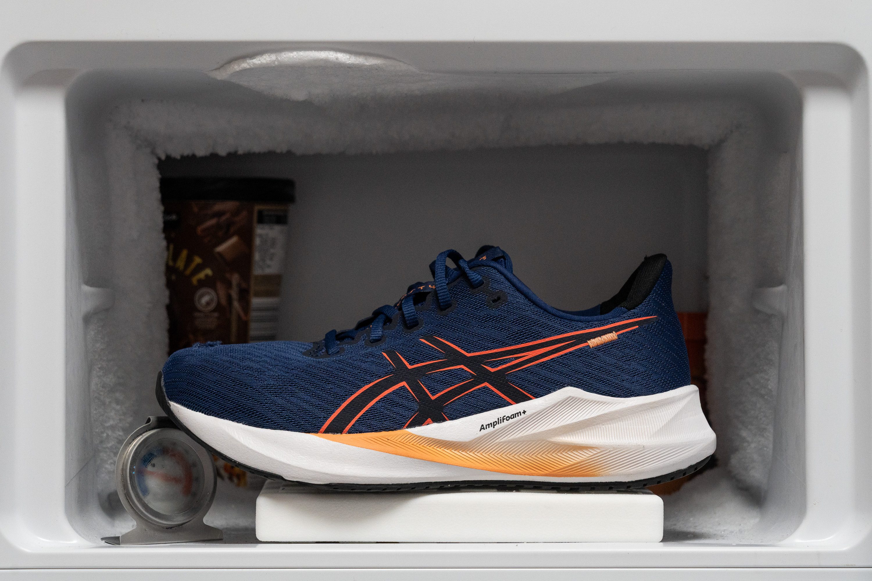 ASICS Versablast 4 Midsole softness in cold (%)