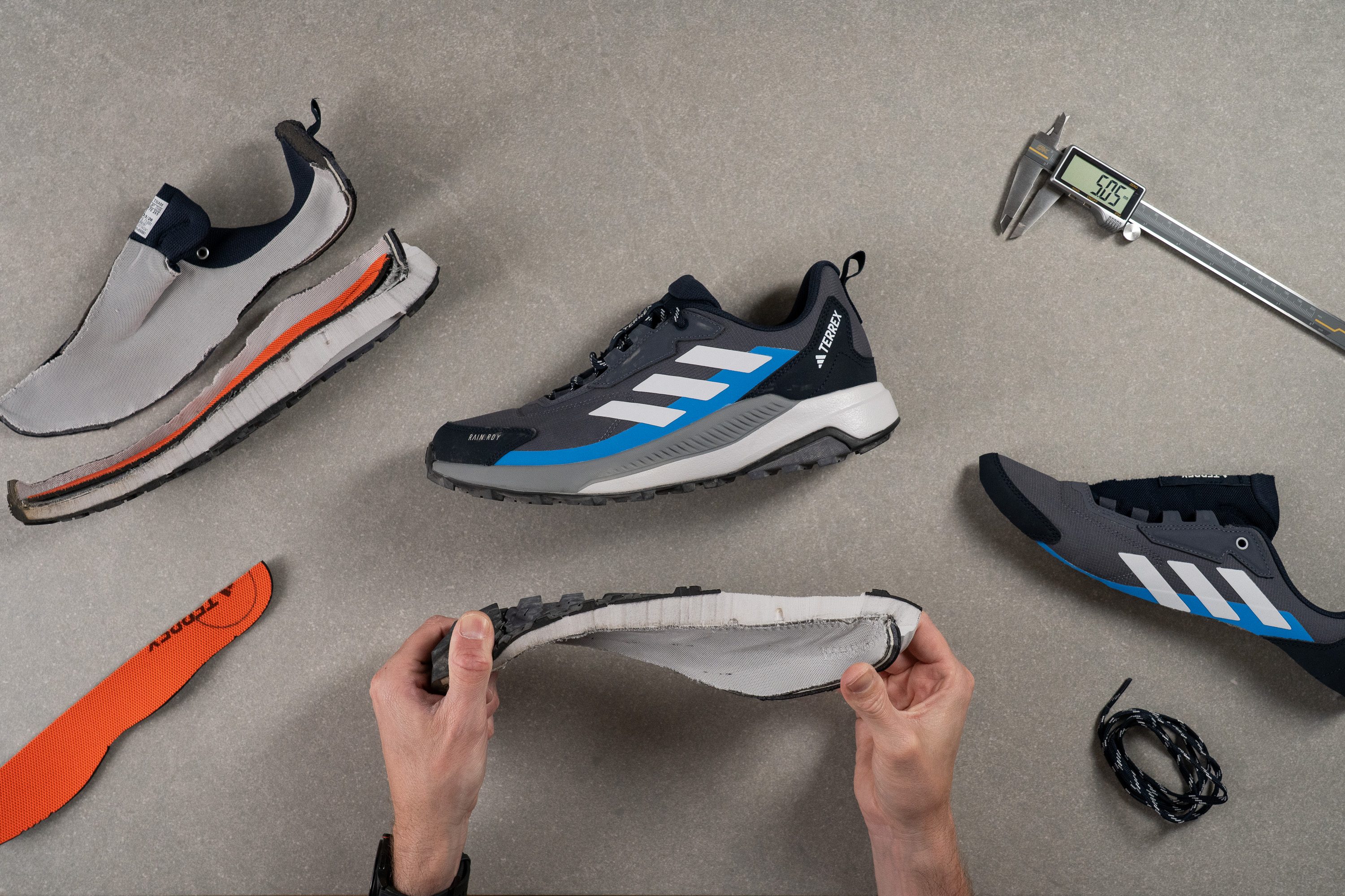 adidas Terrex Anylander Rain.Rdy lab test