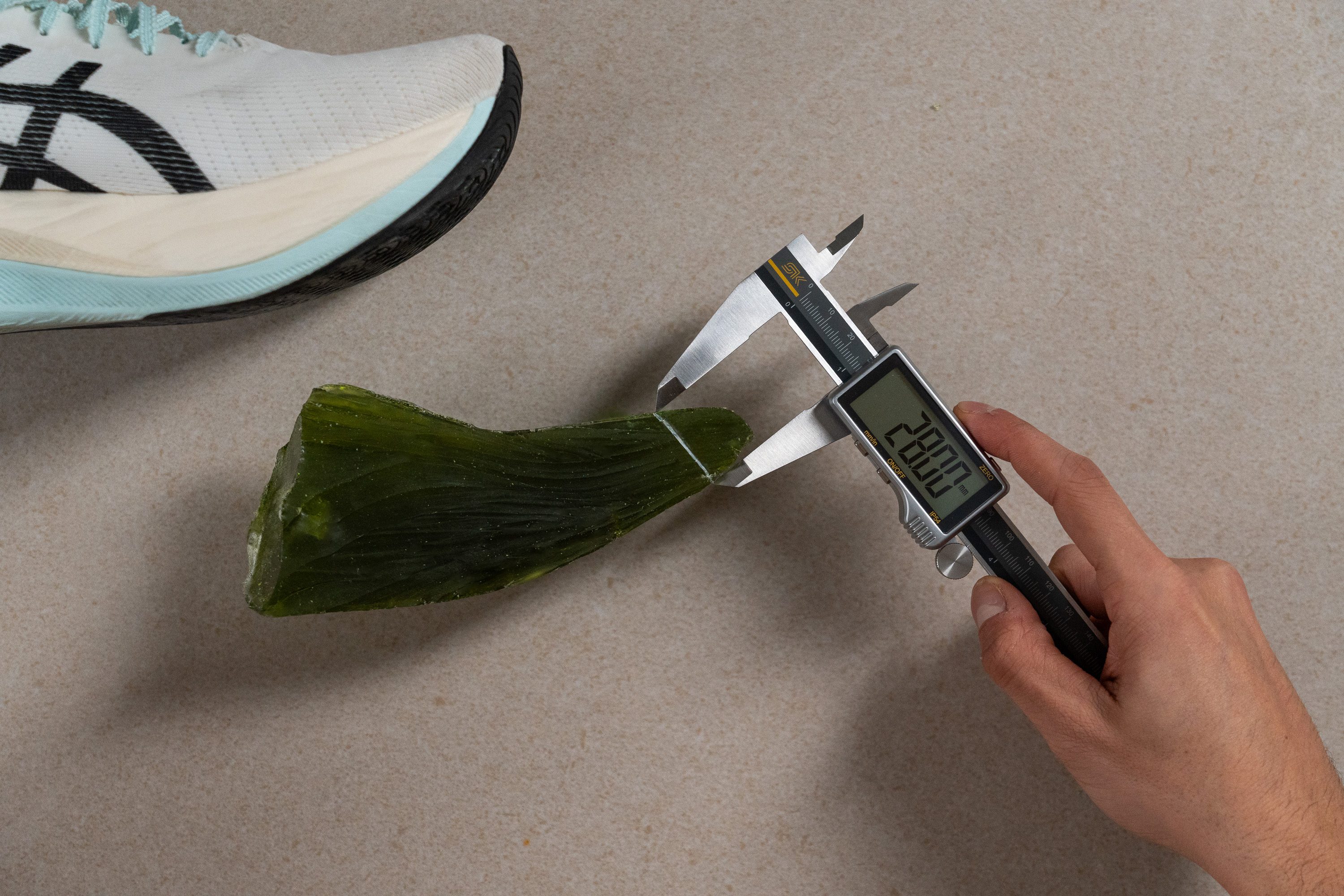 ASICS S4+ Yogiri Toebox height