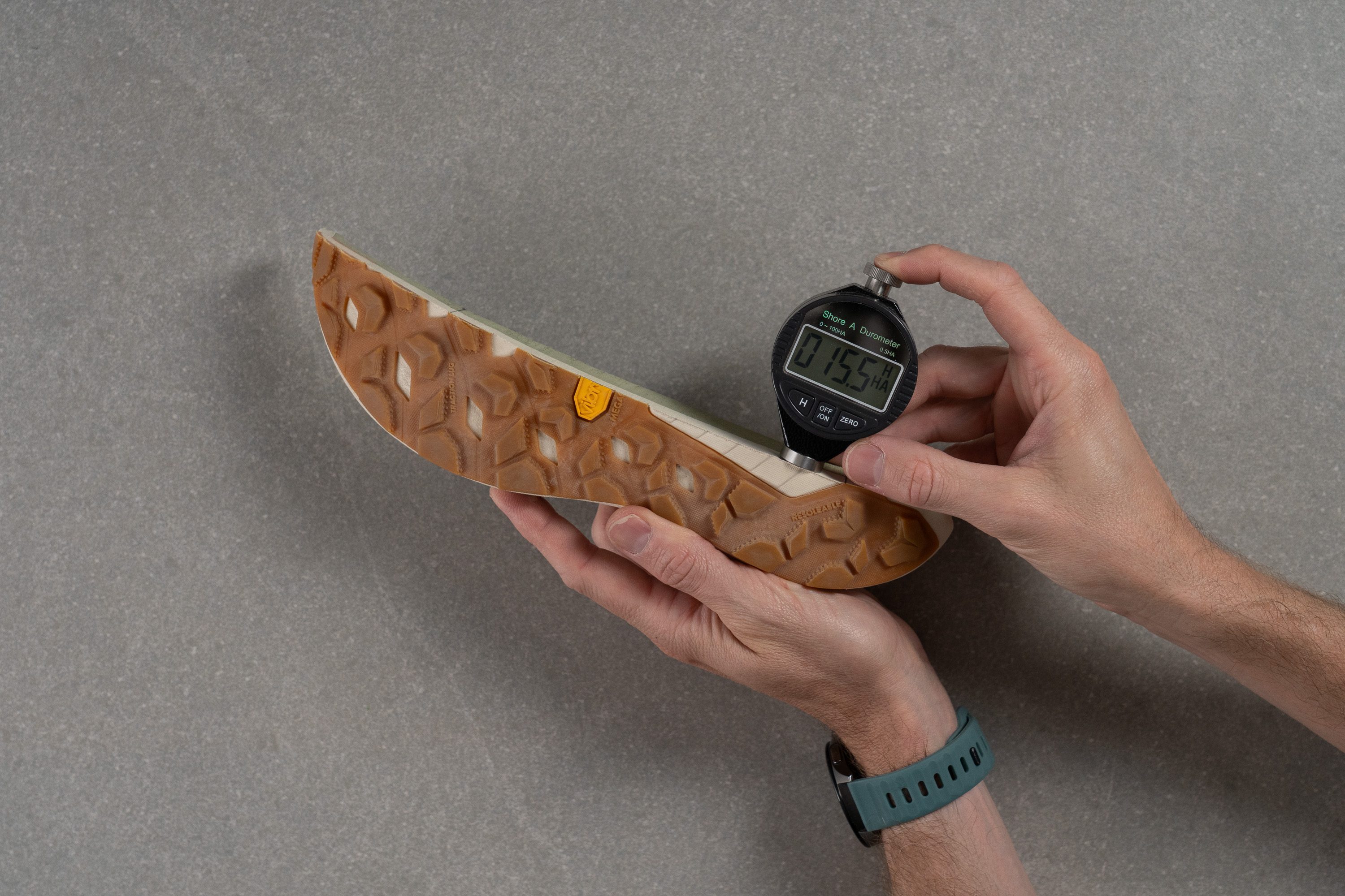 Hoka Infini Hike TC Secondary foam softness