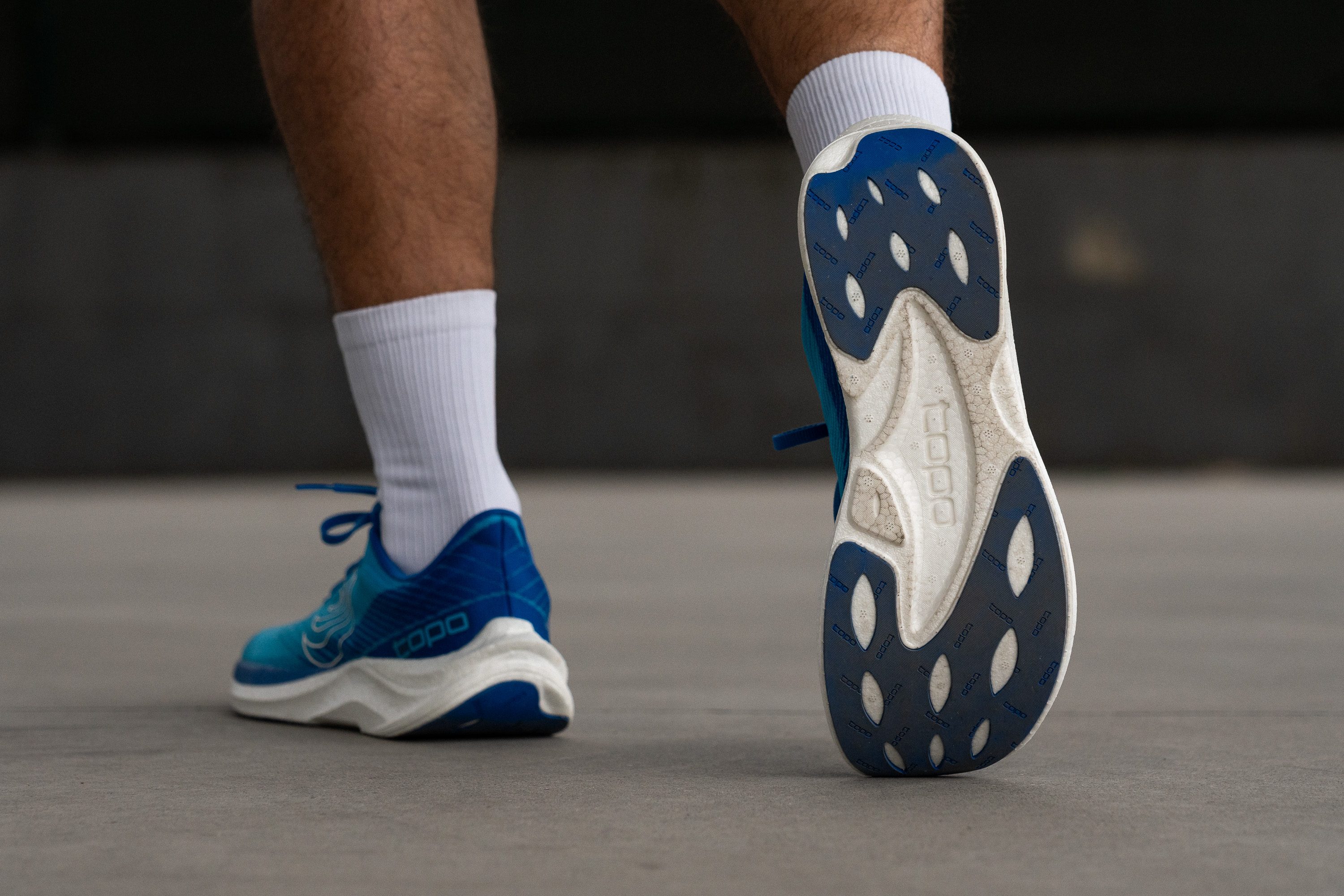 Topo Cyclone 3 Outsole design