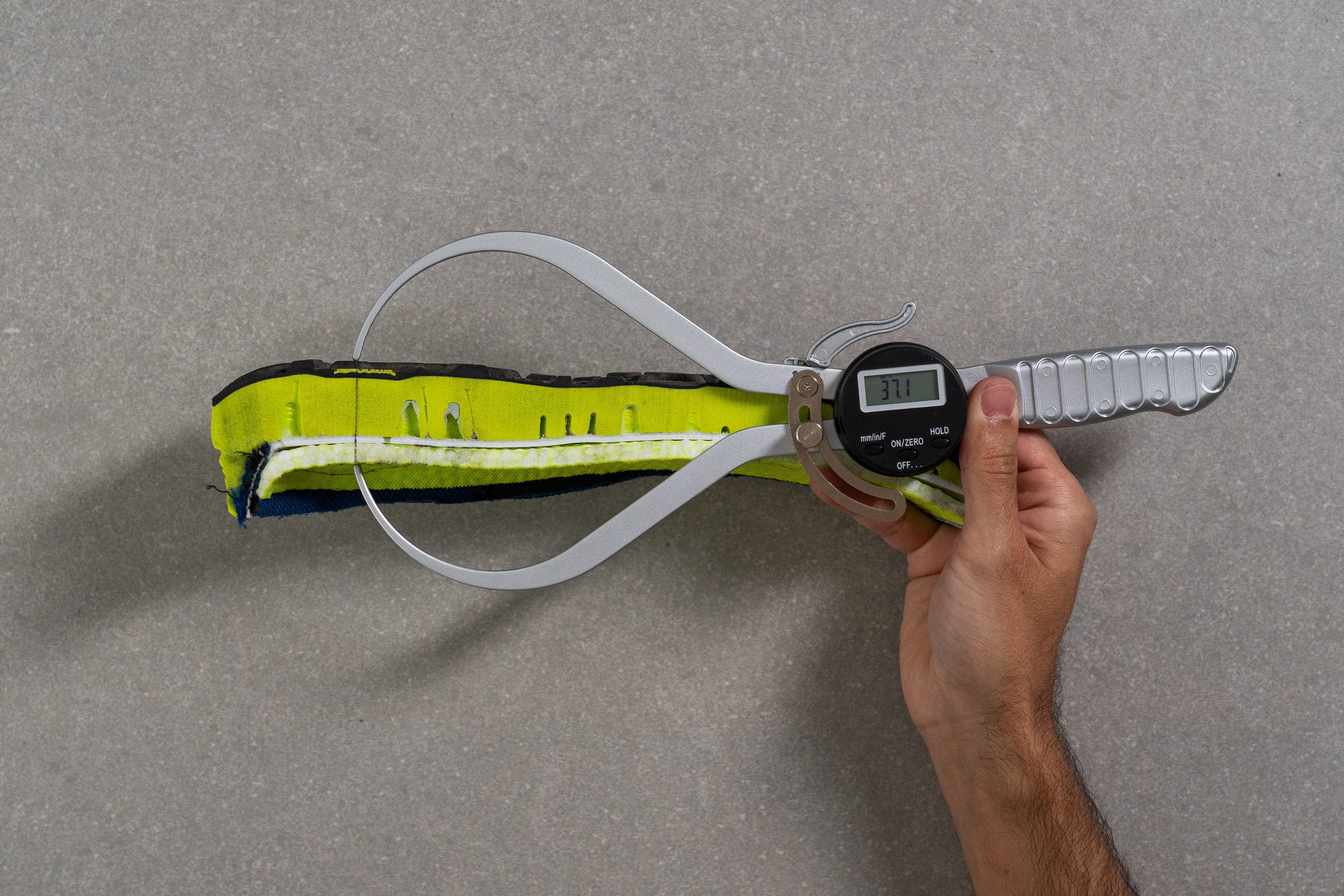 Inov8 Trailfly Max Heel stack