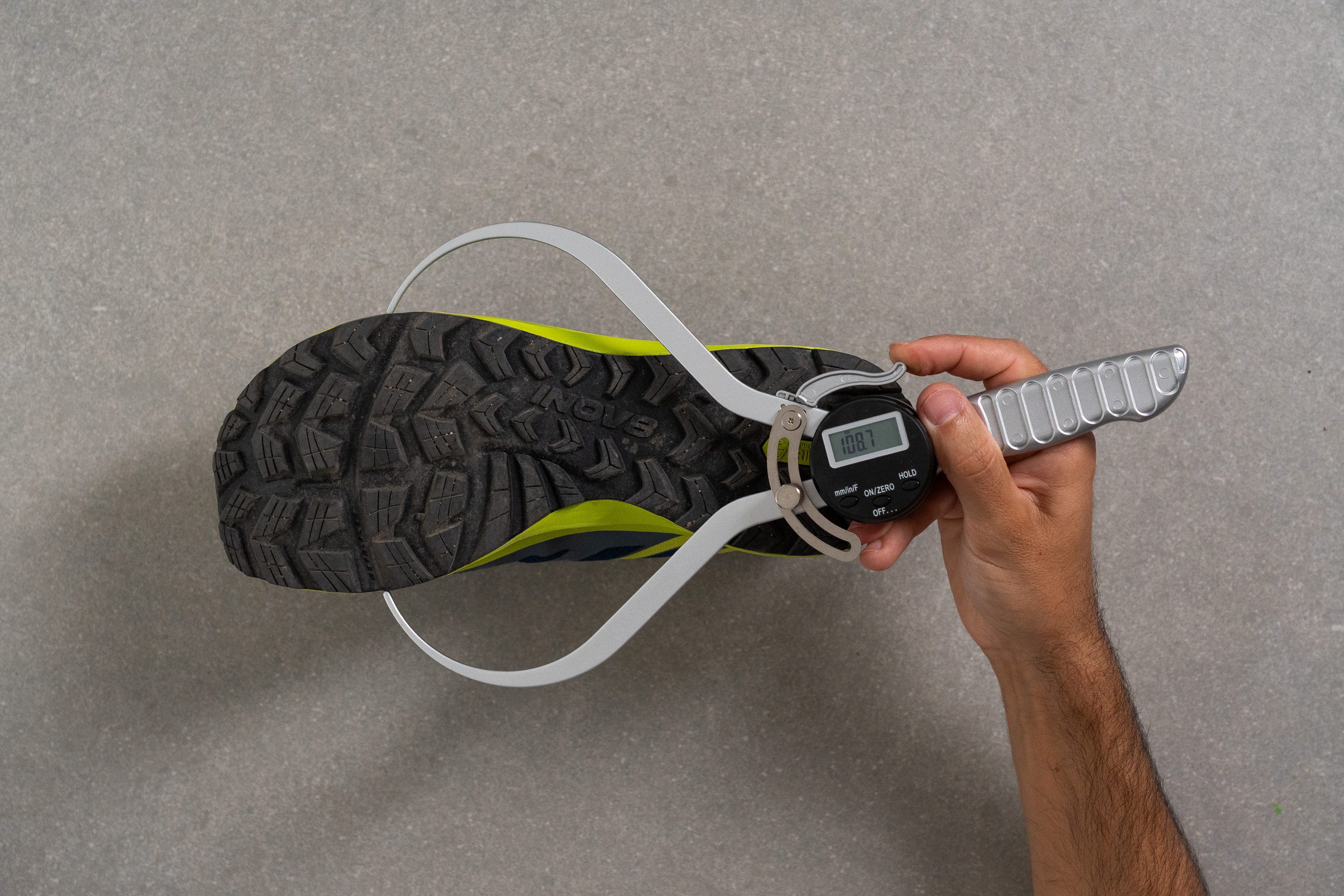 Inov8 Trailfly Max Midsole width - forefoot