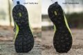 Inov8 Trailfly Max vs Trailtalon Max Outsole design