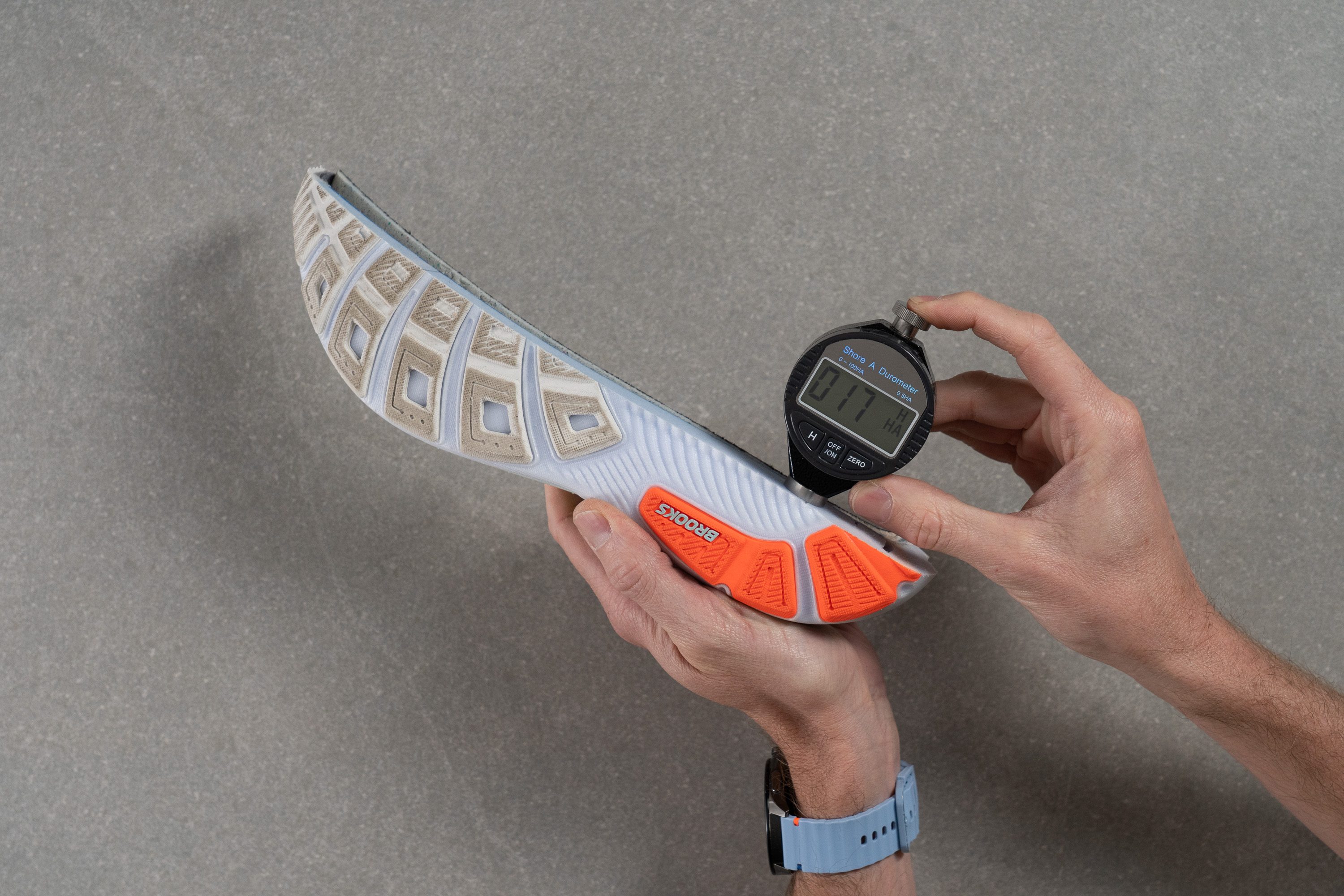 Brooks Ghost 17 Midsole softness