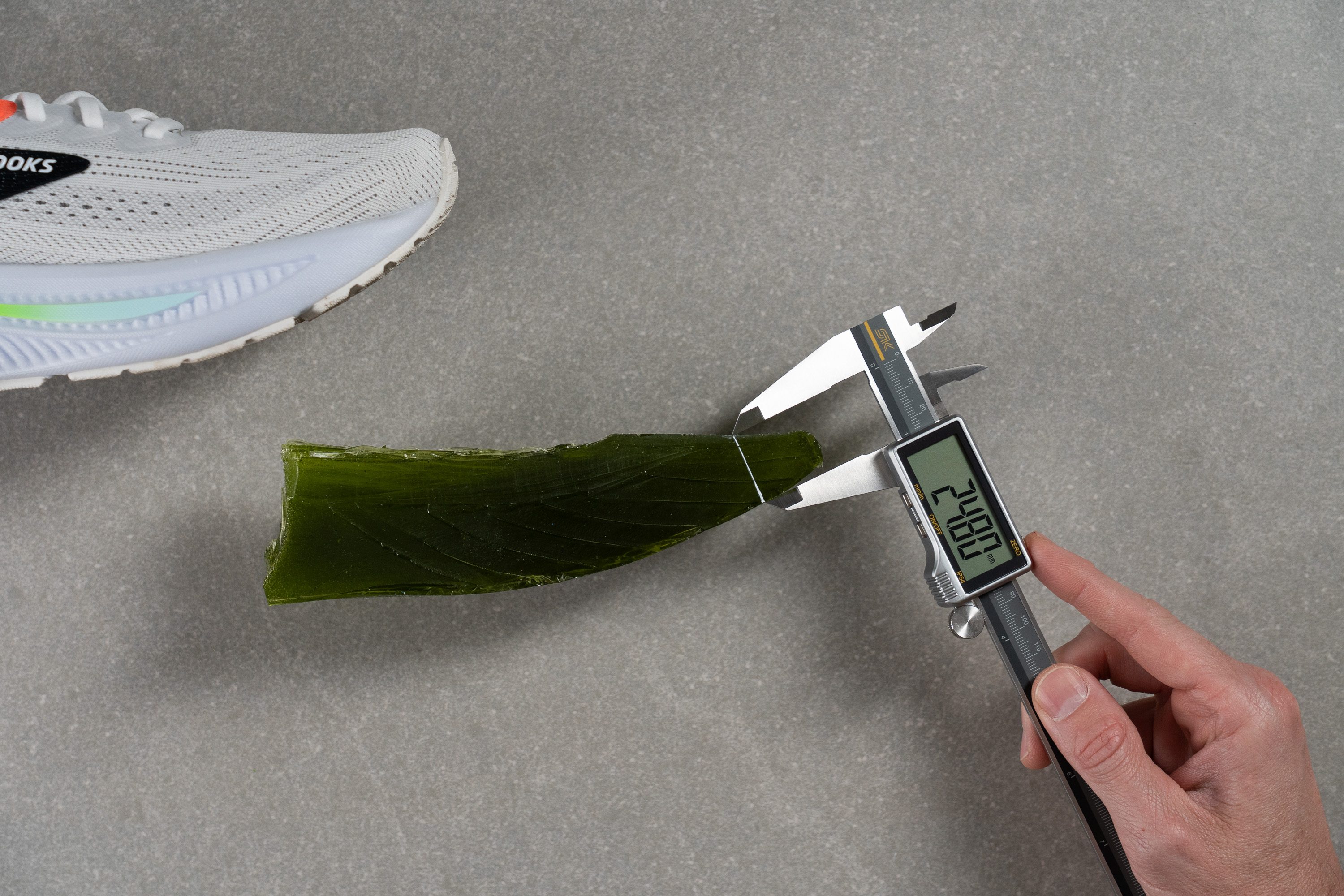 Brooks Ghost 17 Toebox height