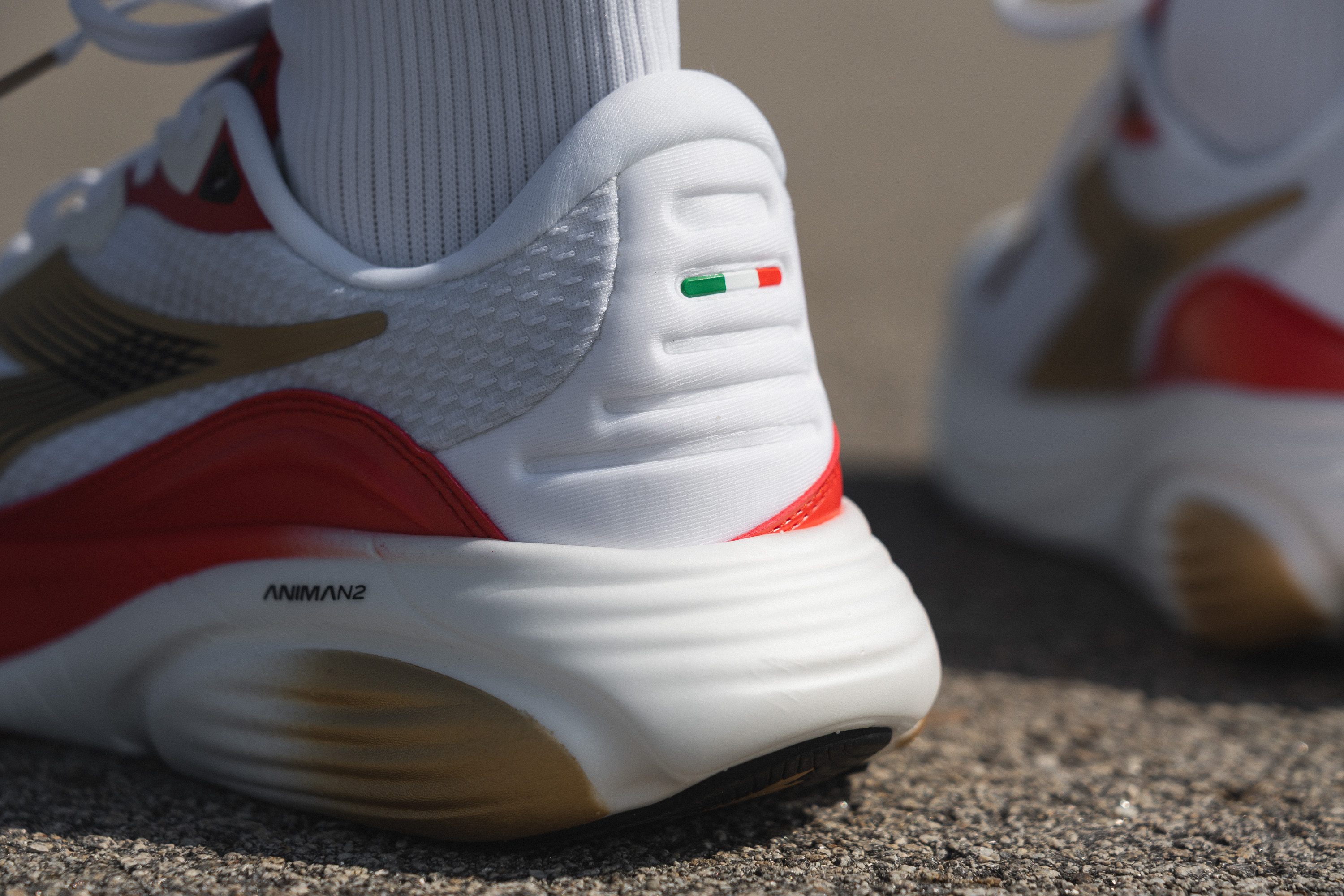 Diadora Atomo Star Heel tab