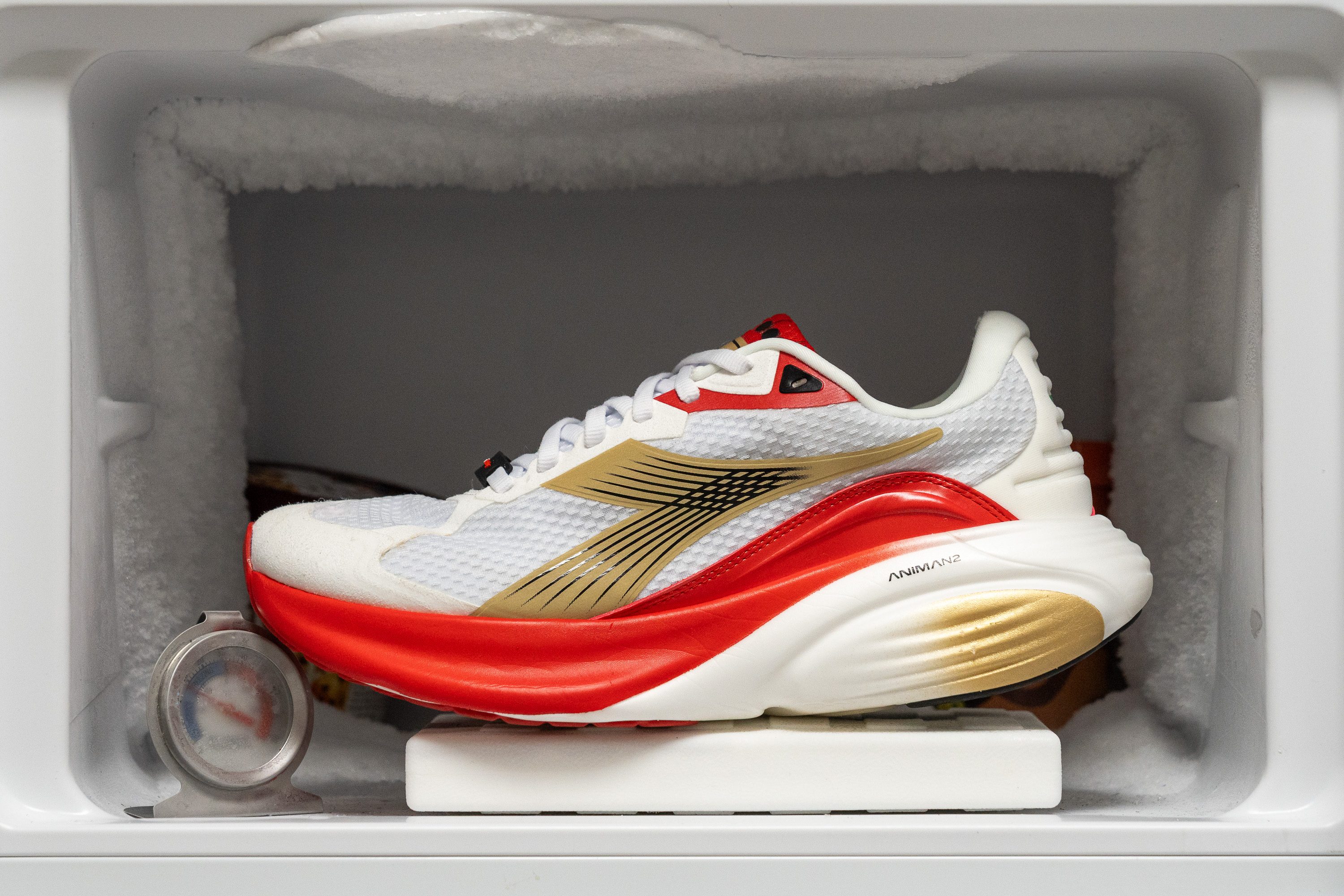 Diadora Atomo Star Midsole softness in cold (%)