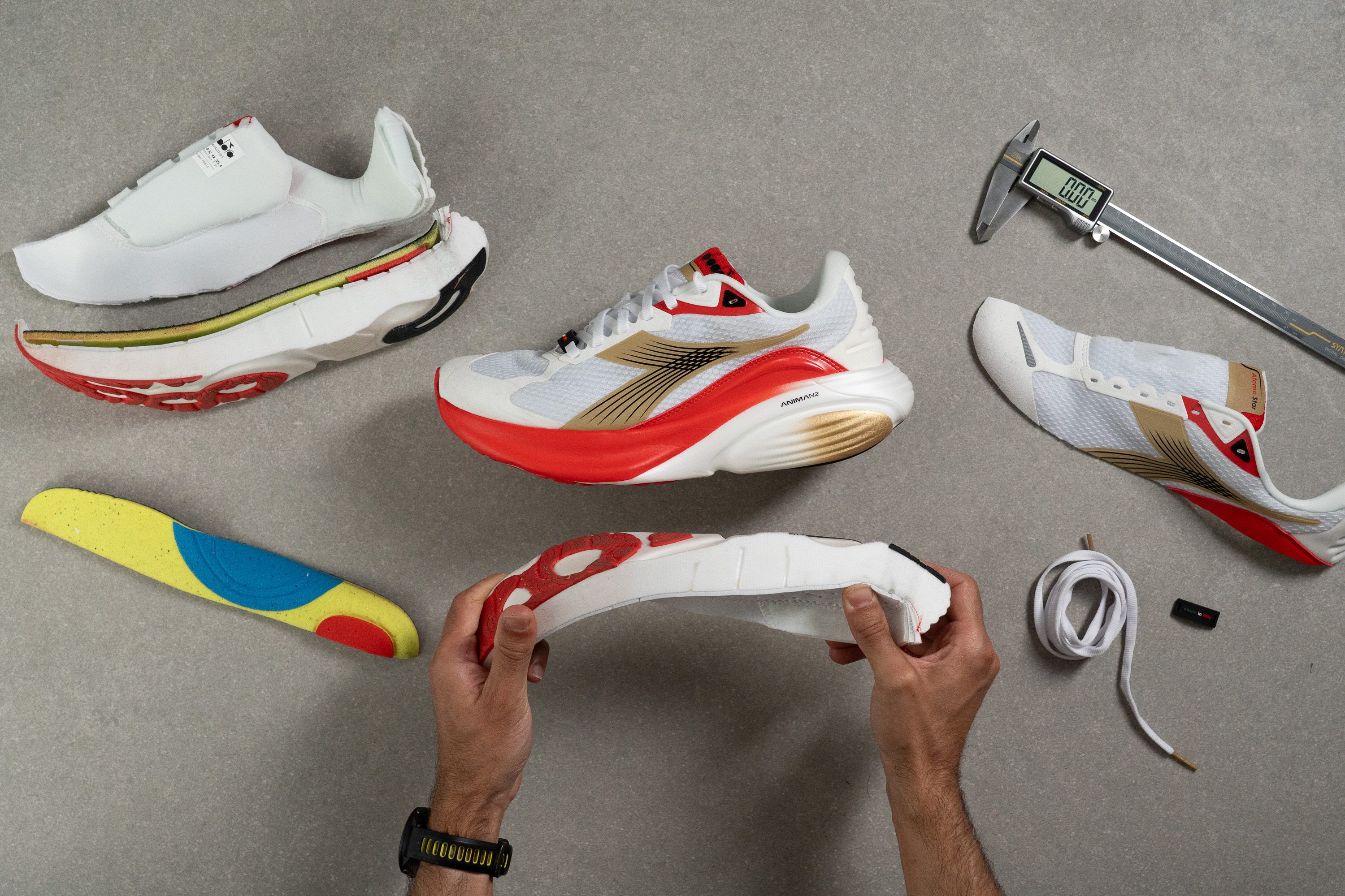 Diadora Atomo Star parts