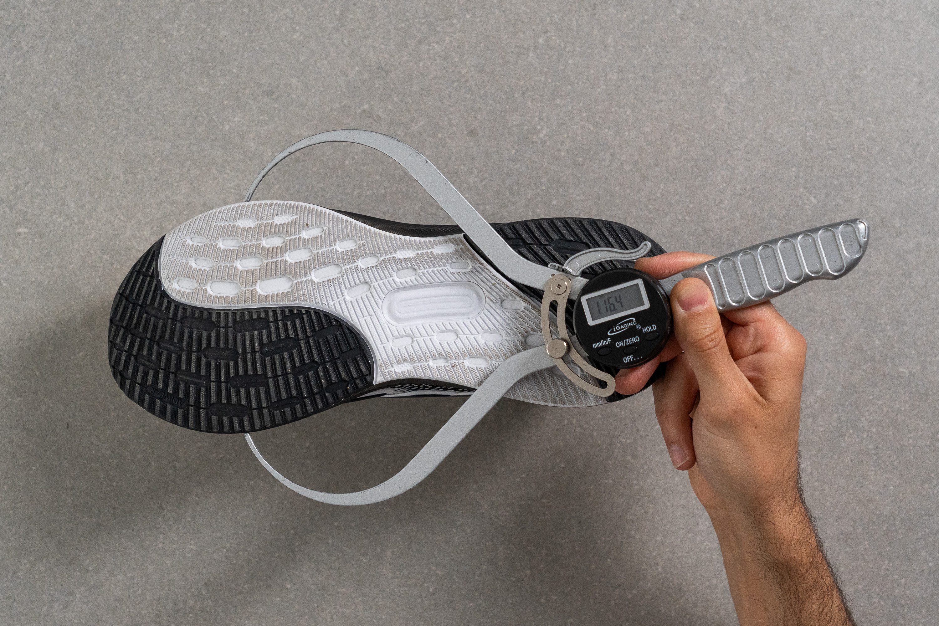 Adidas Ultrarun 5 Midsole width - forefoot