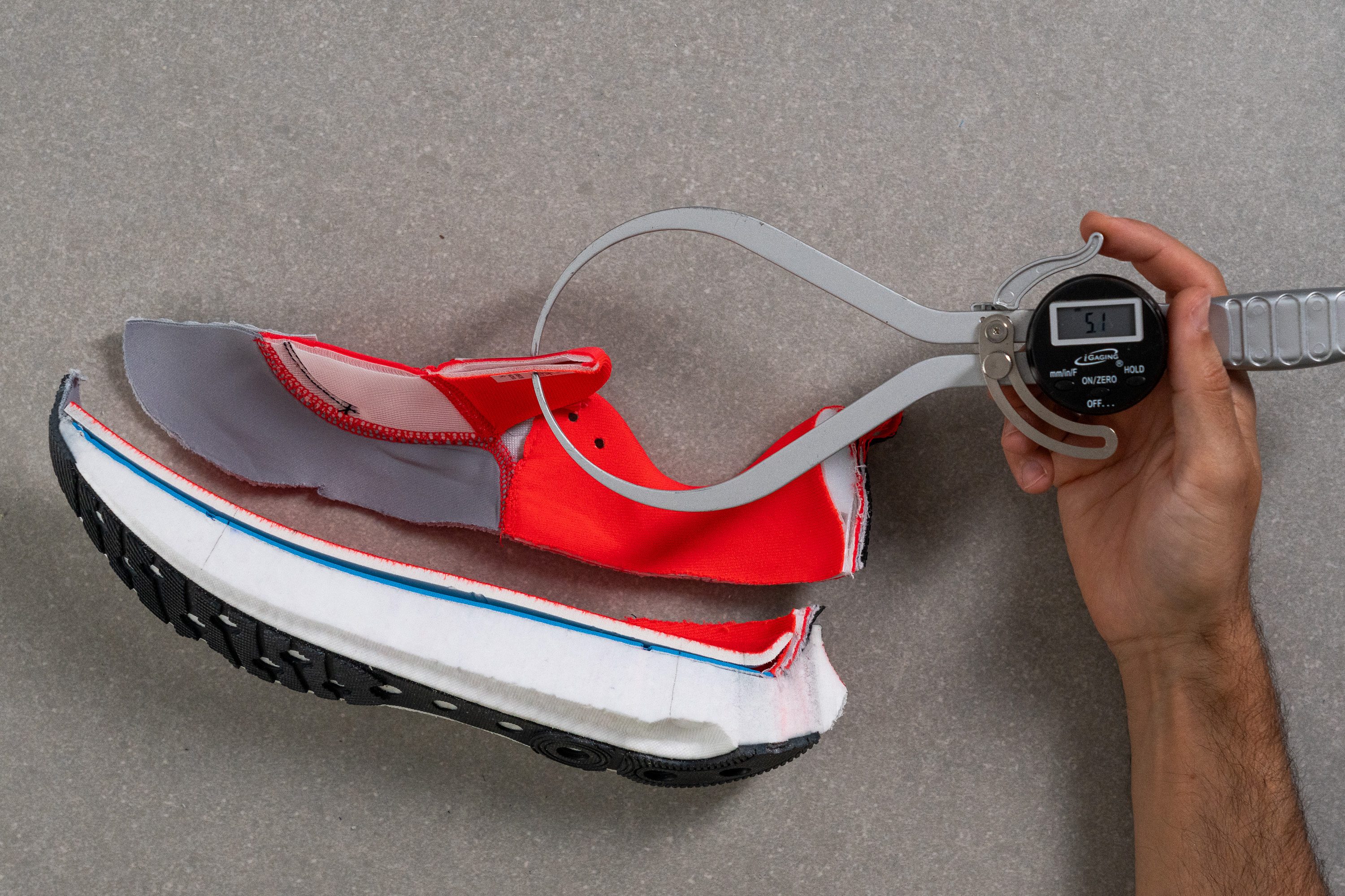Under Armour Infinite Elite 2 Tongue padding