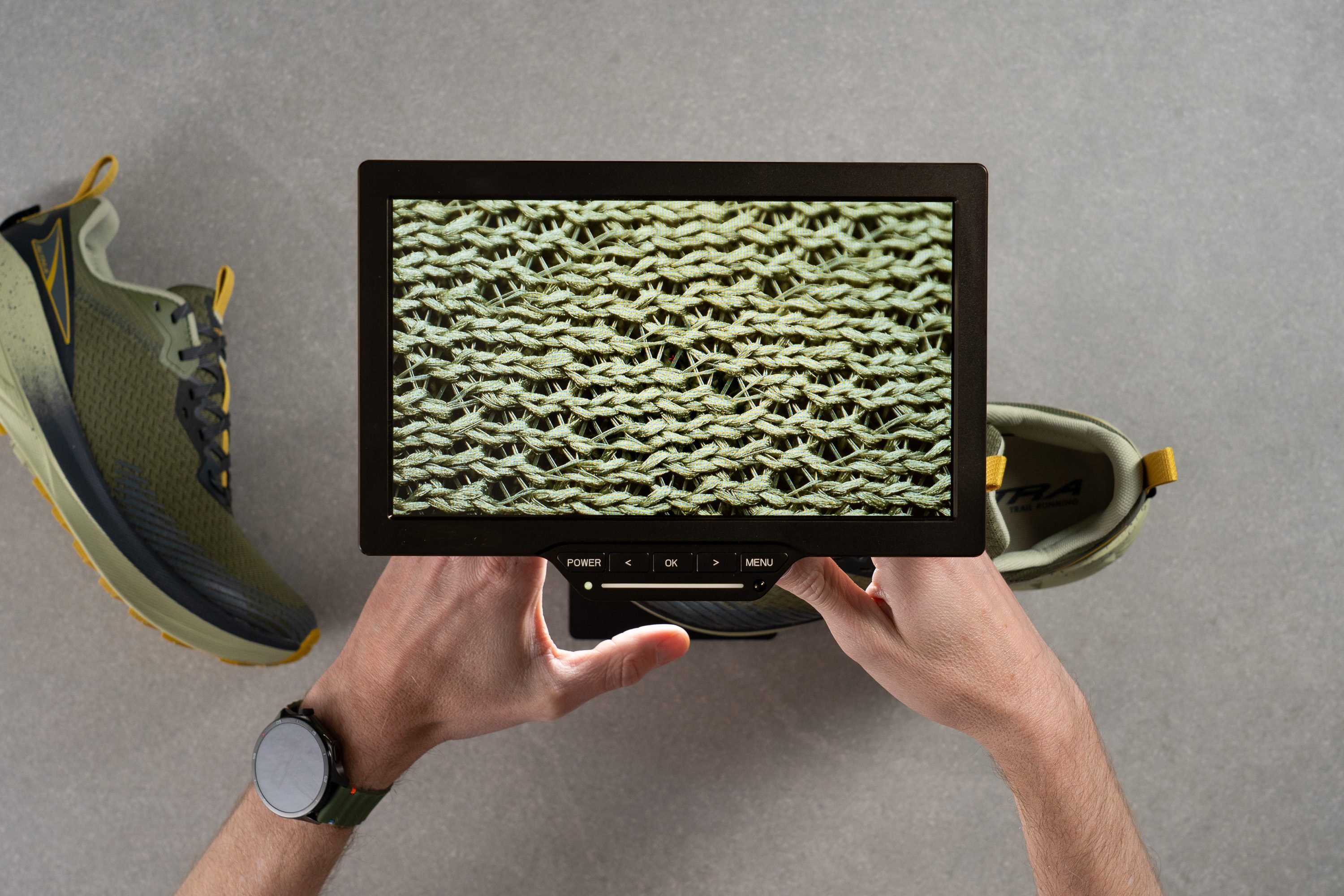 Altra Experience Wild 2 microscope mesh