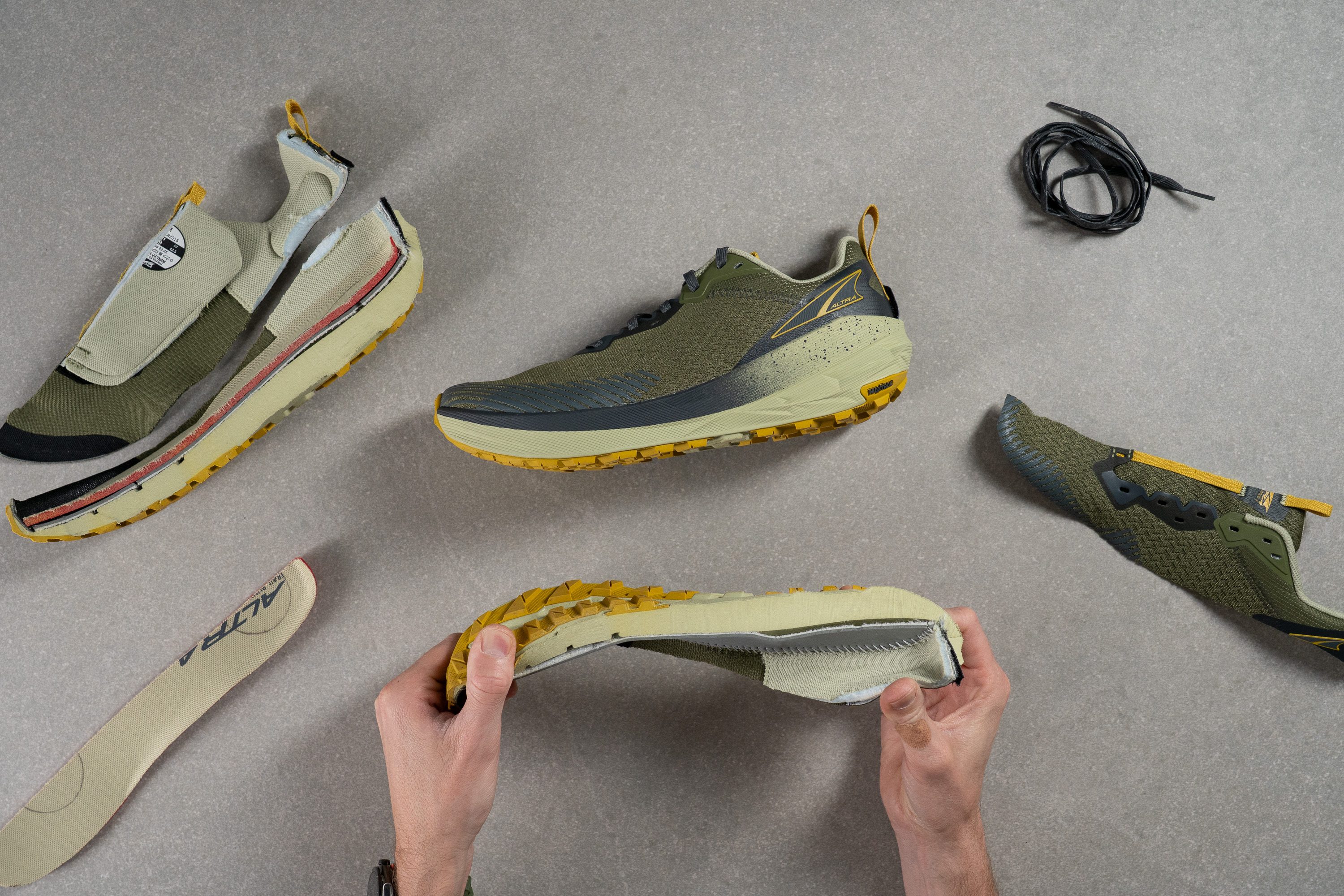 Altra Experience Wild 2 parts