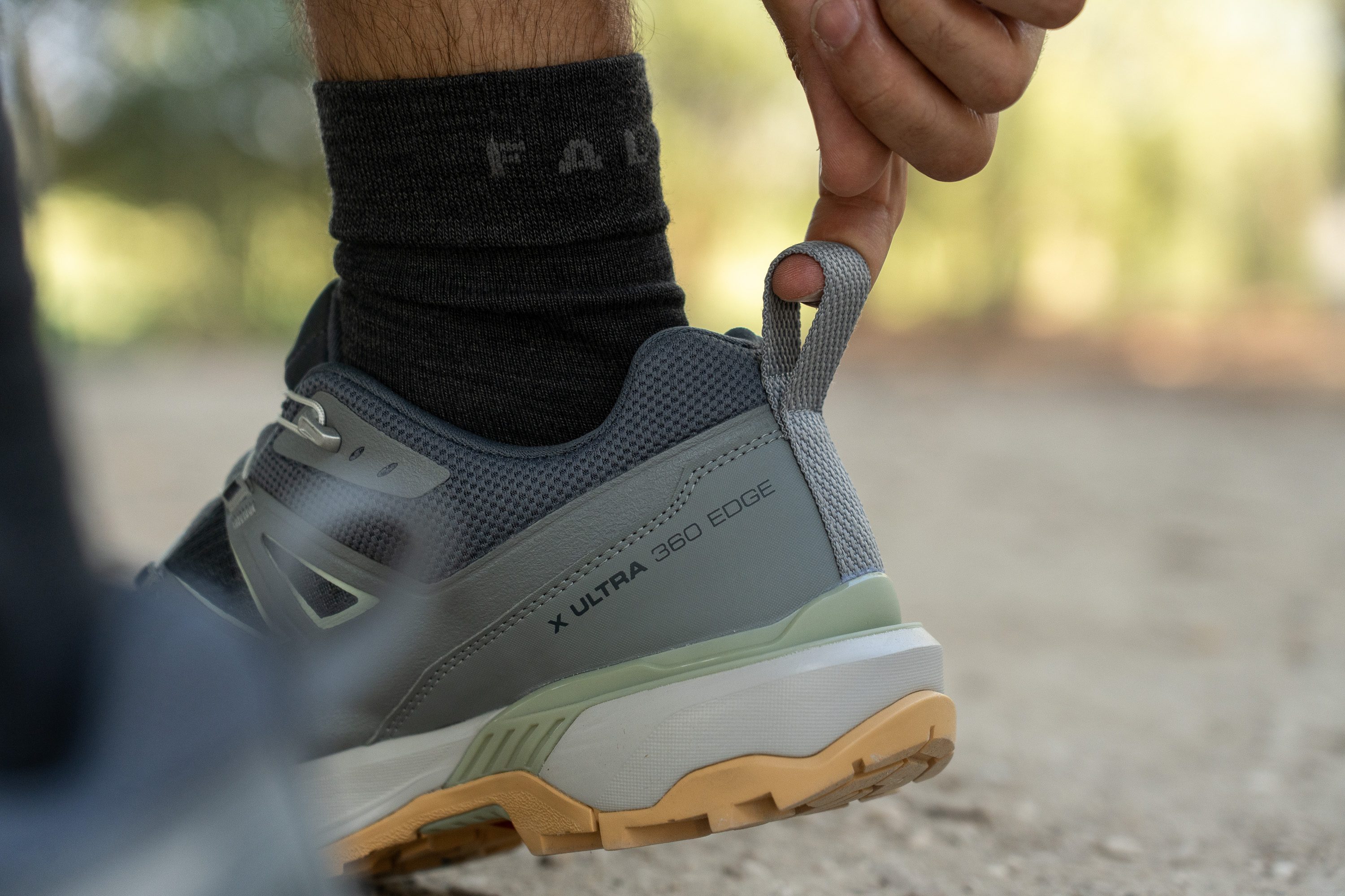 Salomon X Ultra 360 Edge Heel tab