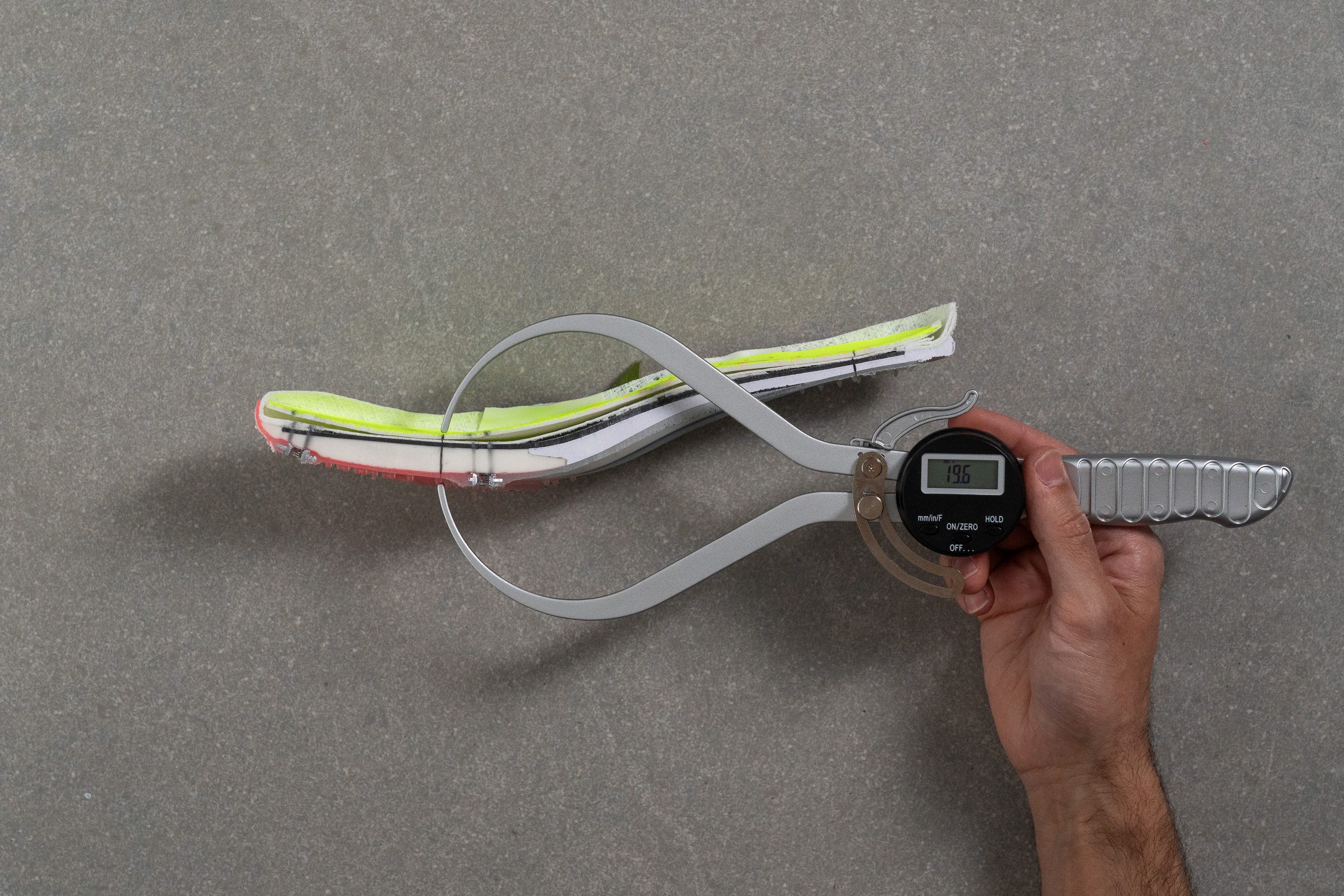 Adidas Adizero Prime SP 3 Strung Forefoot stack