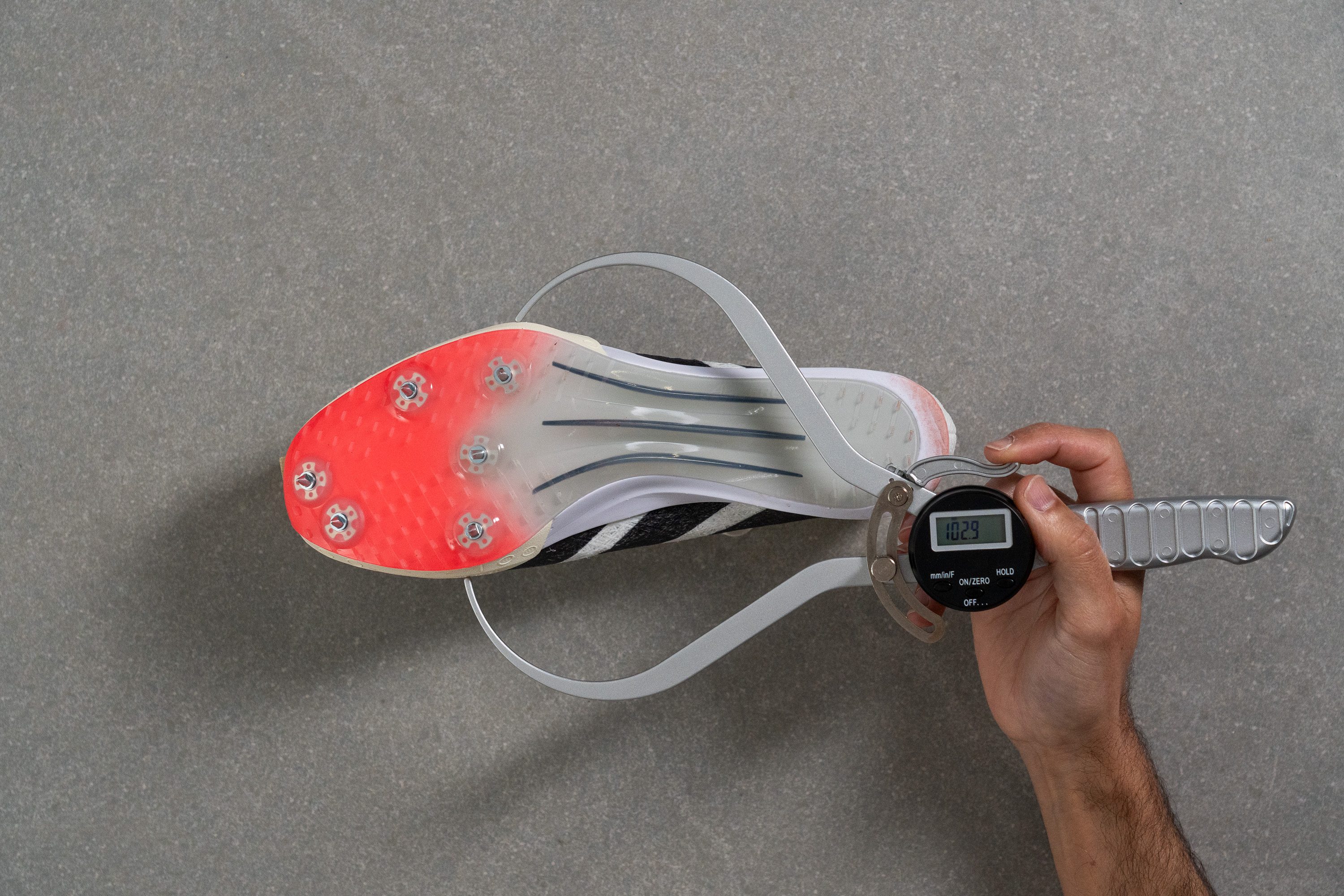 Adidas Adizero Prime SP 3 Strung Midsole width - forefoot