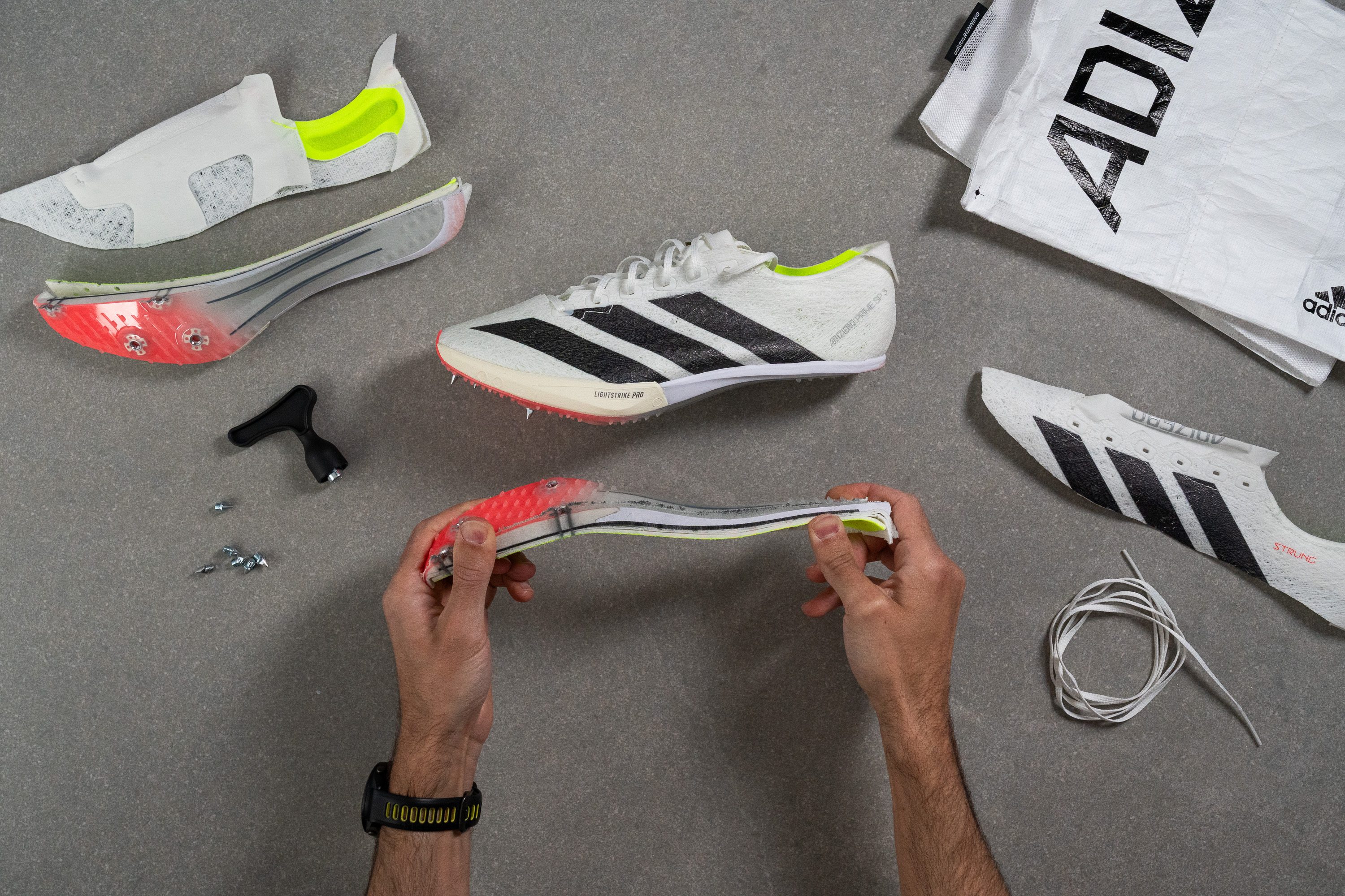 Adidas Adizero Prime SP 3 Strung parts