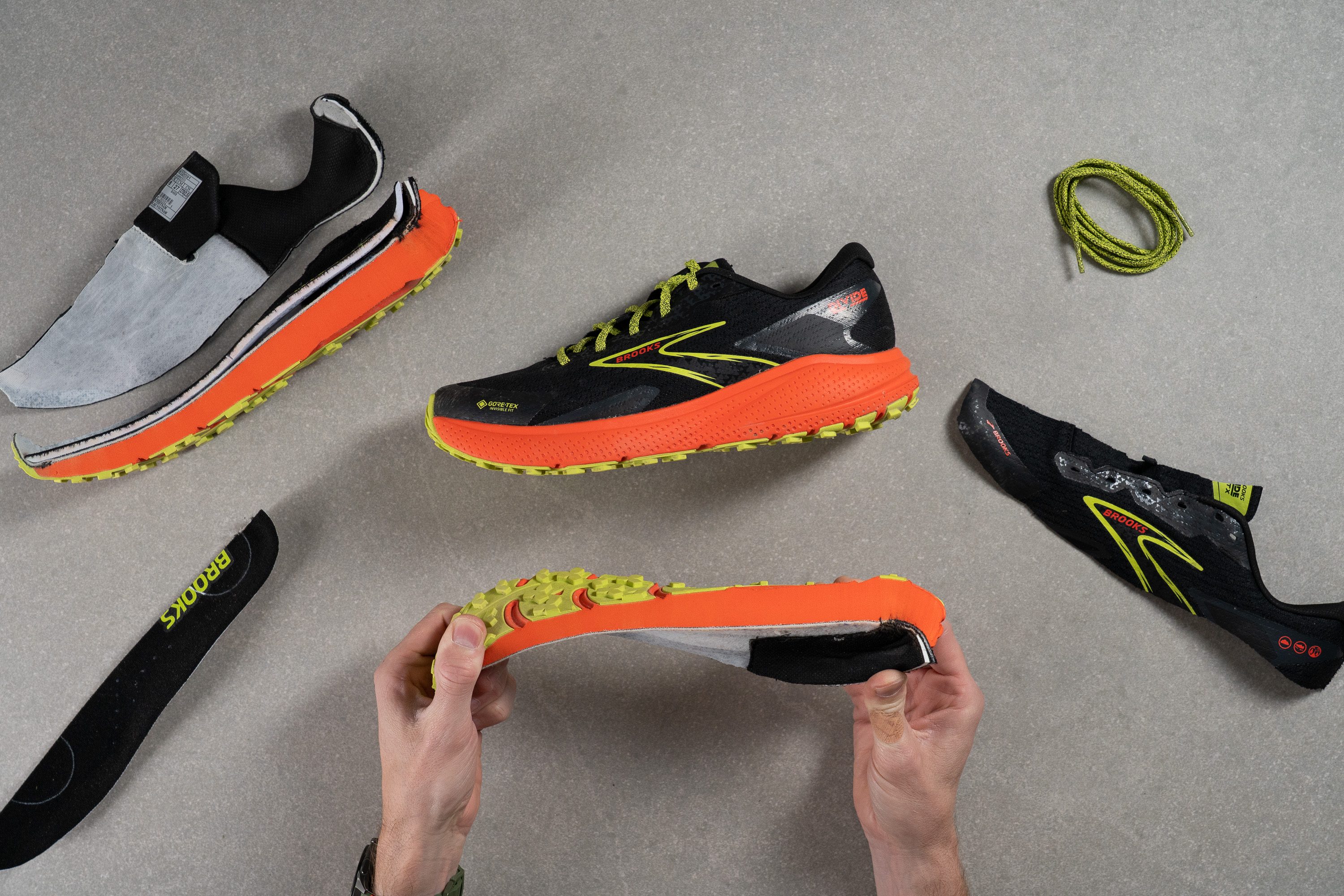 Brooks Divide 5 GTX parts