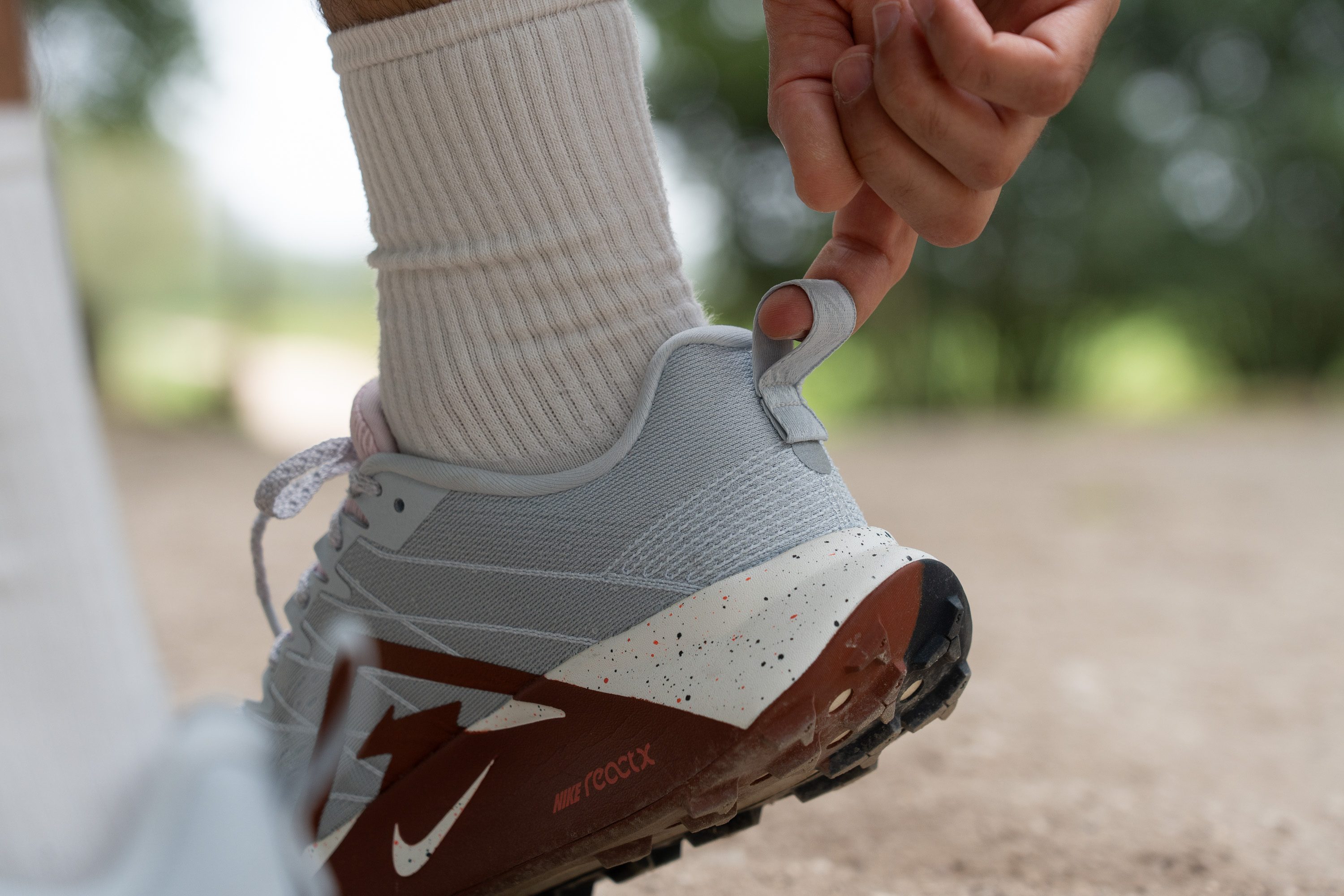 Nike Wildhorse 10 Heel tab