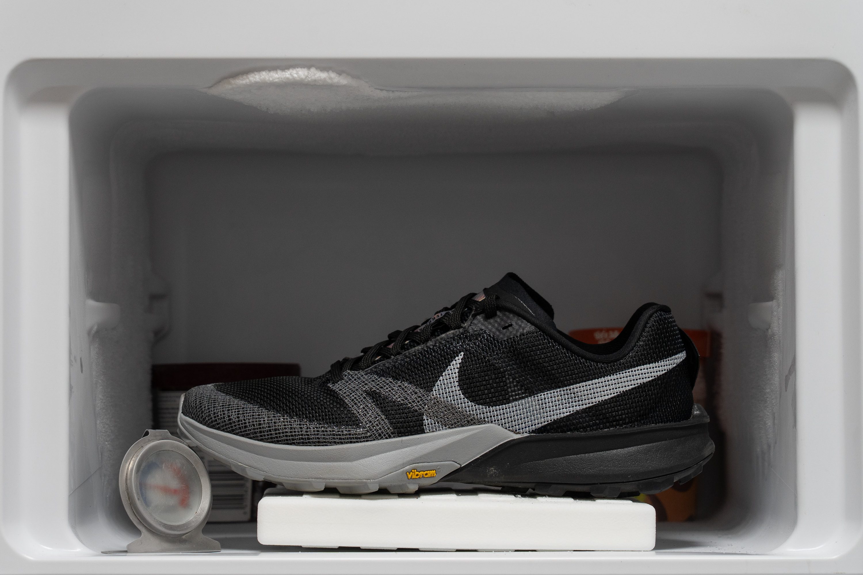 Nike Kiger 10 Midsole softness in cold (%)