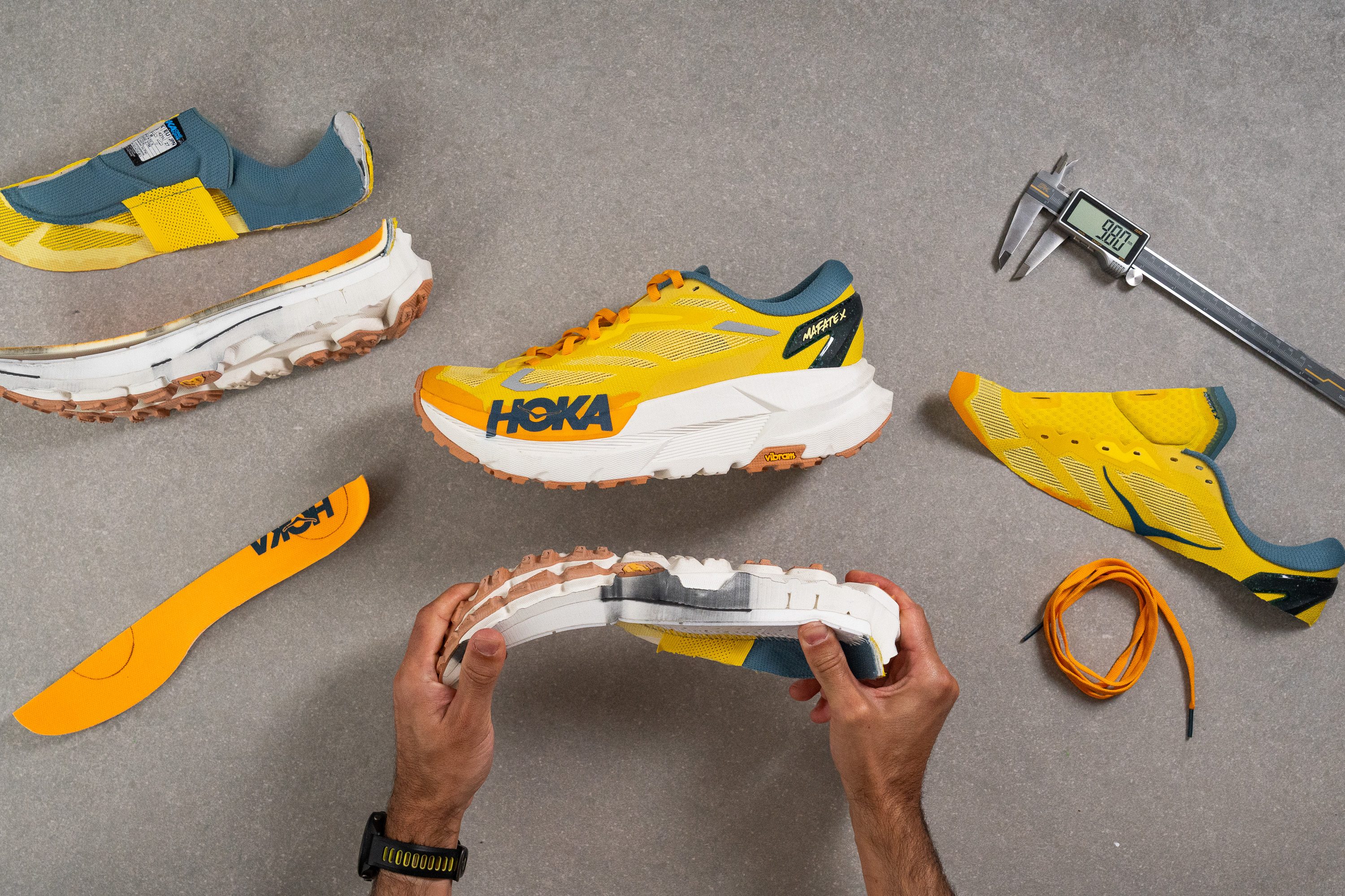HOKA Mafate X parts