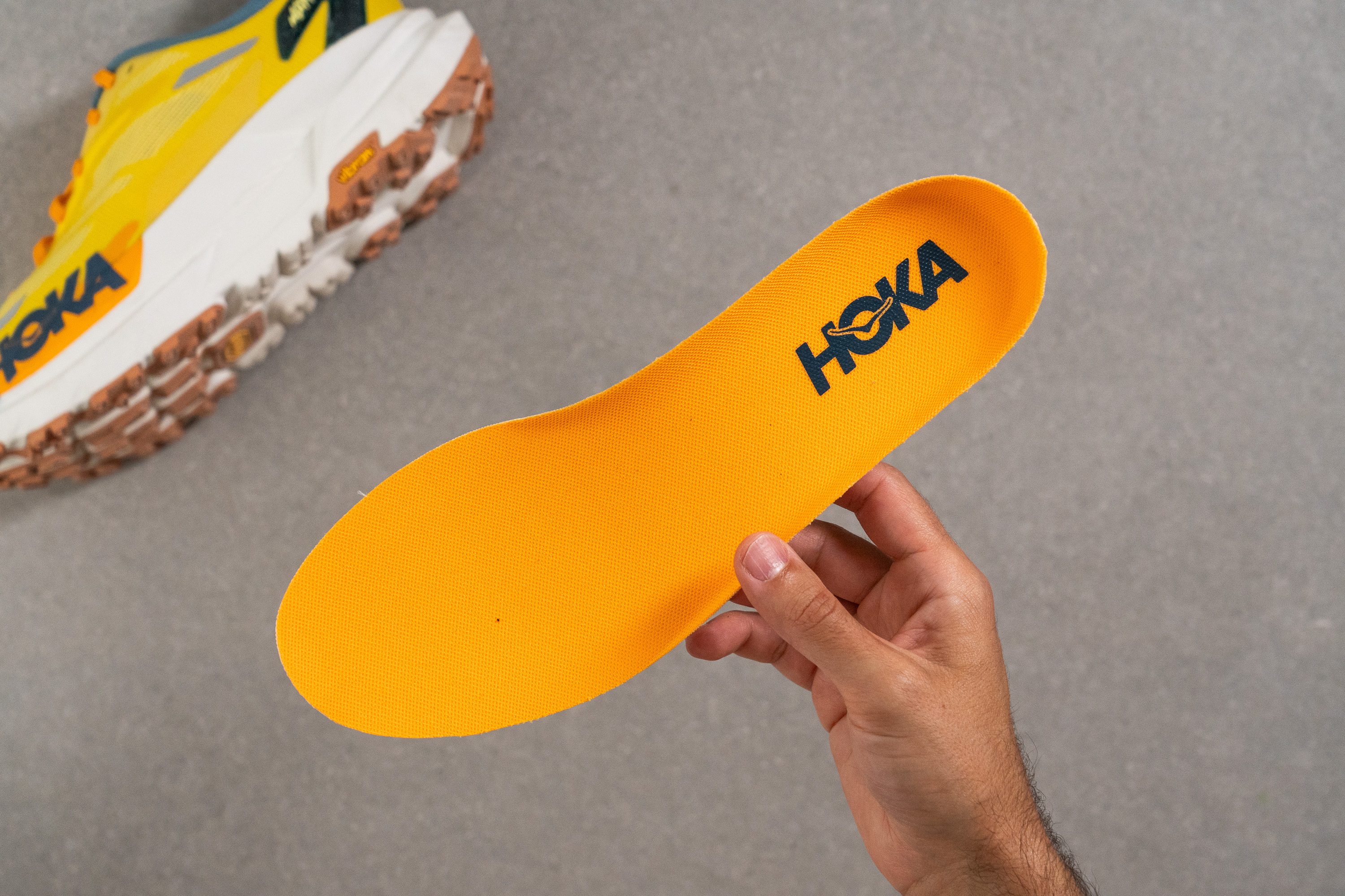 HOKA Mafate X Removable insole