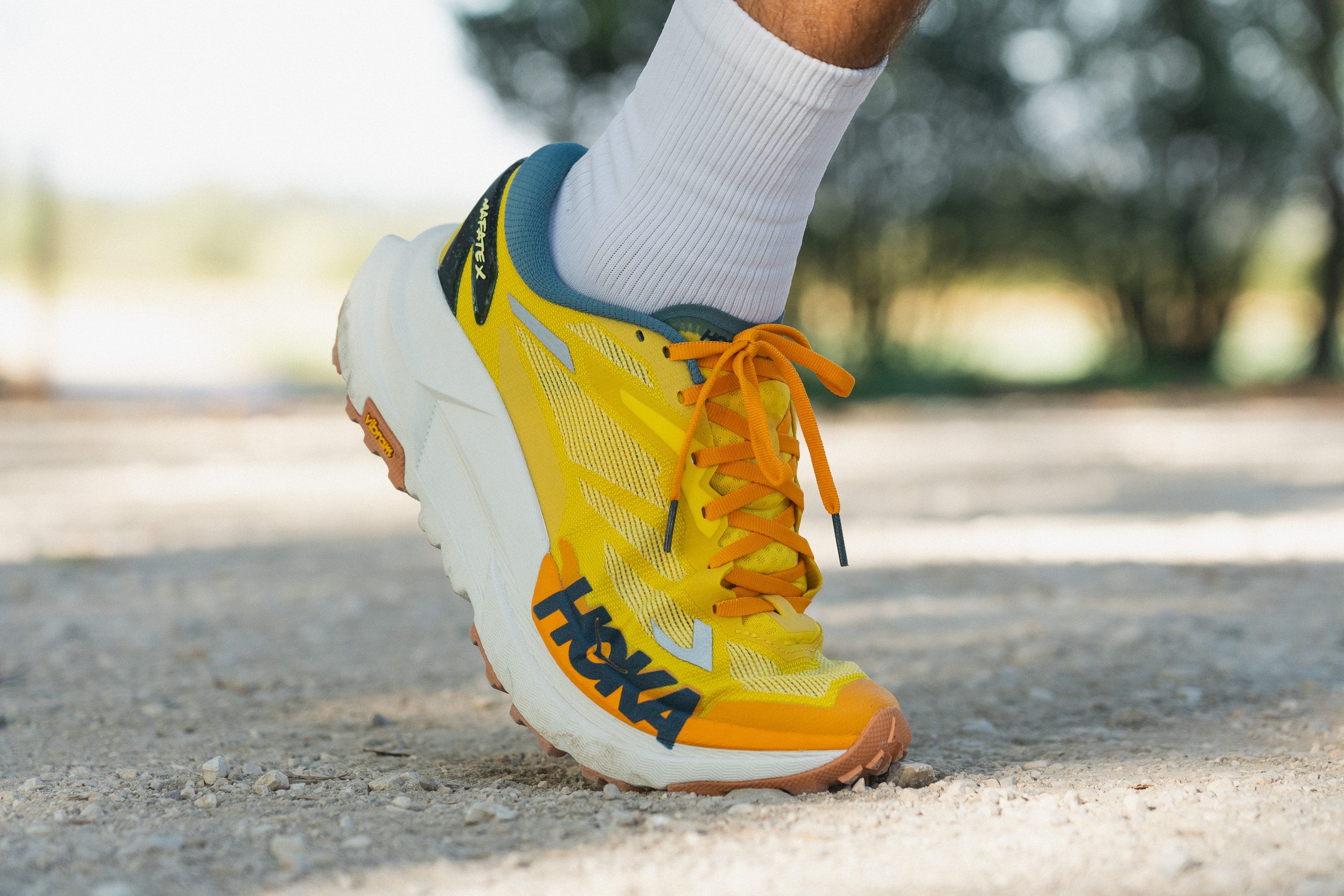 HOKA Mafate X tongue design