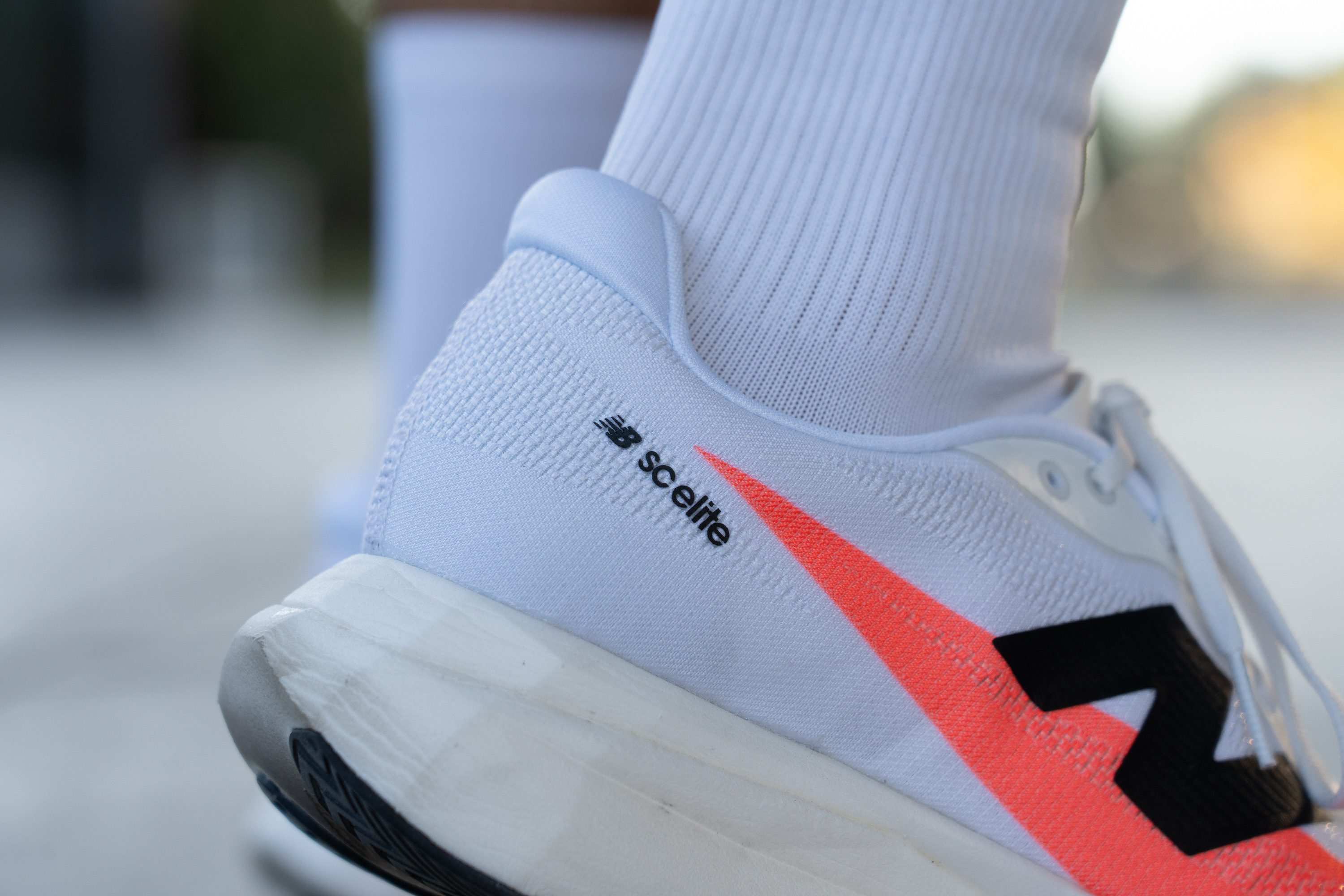 New Balance FuelCell SuperComp Elite v5 Heel tab
