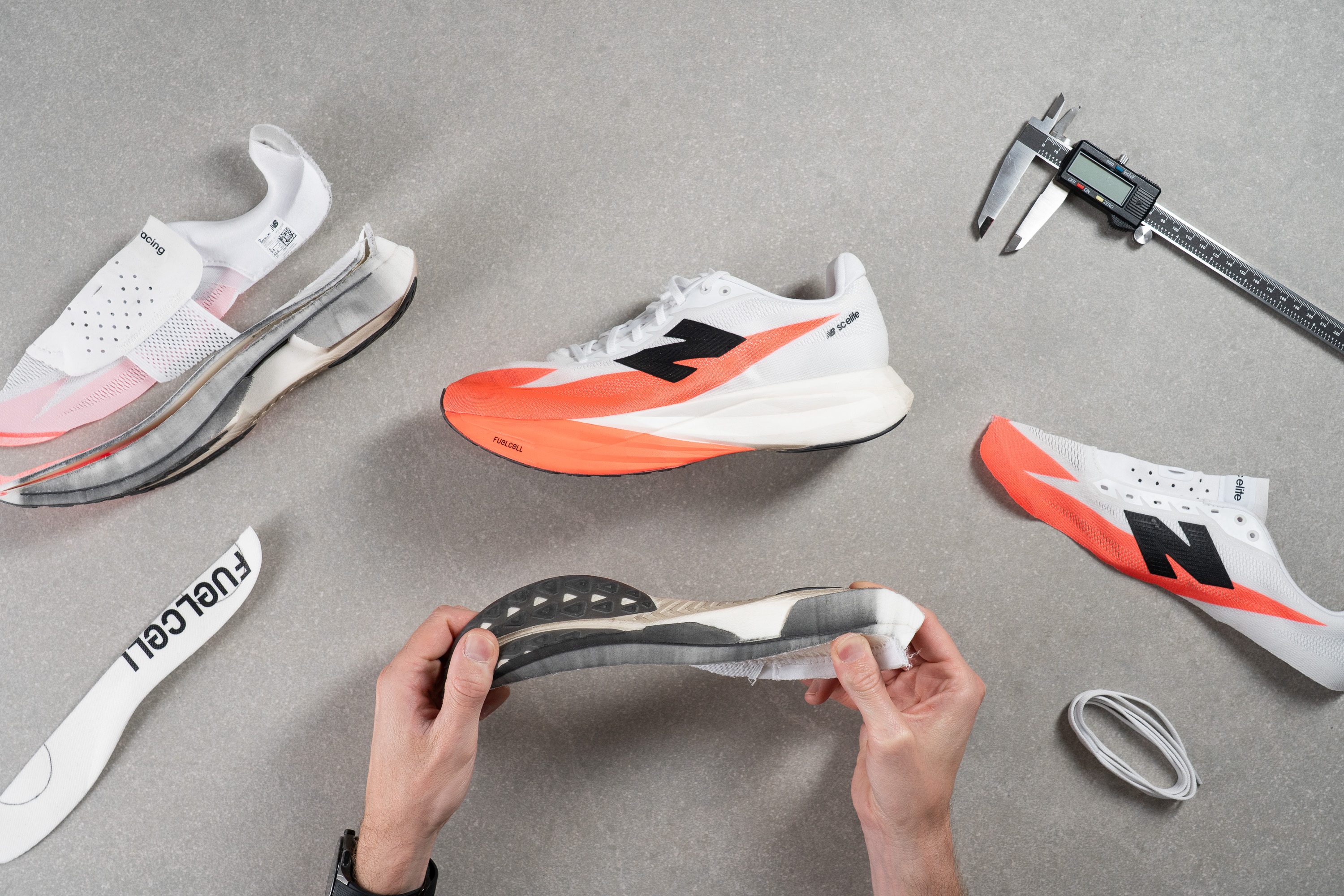 New Balance FuelCell SuperComp Elite v5 parts