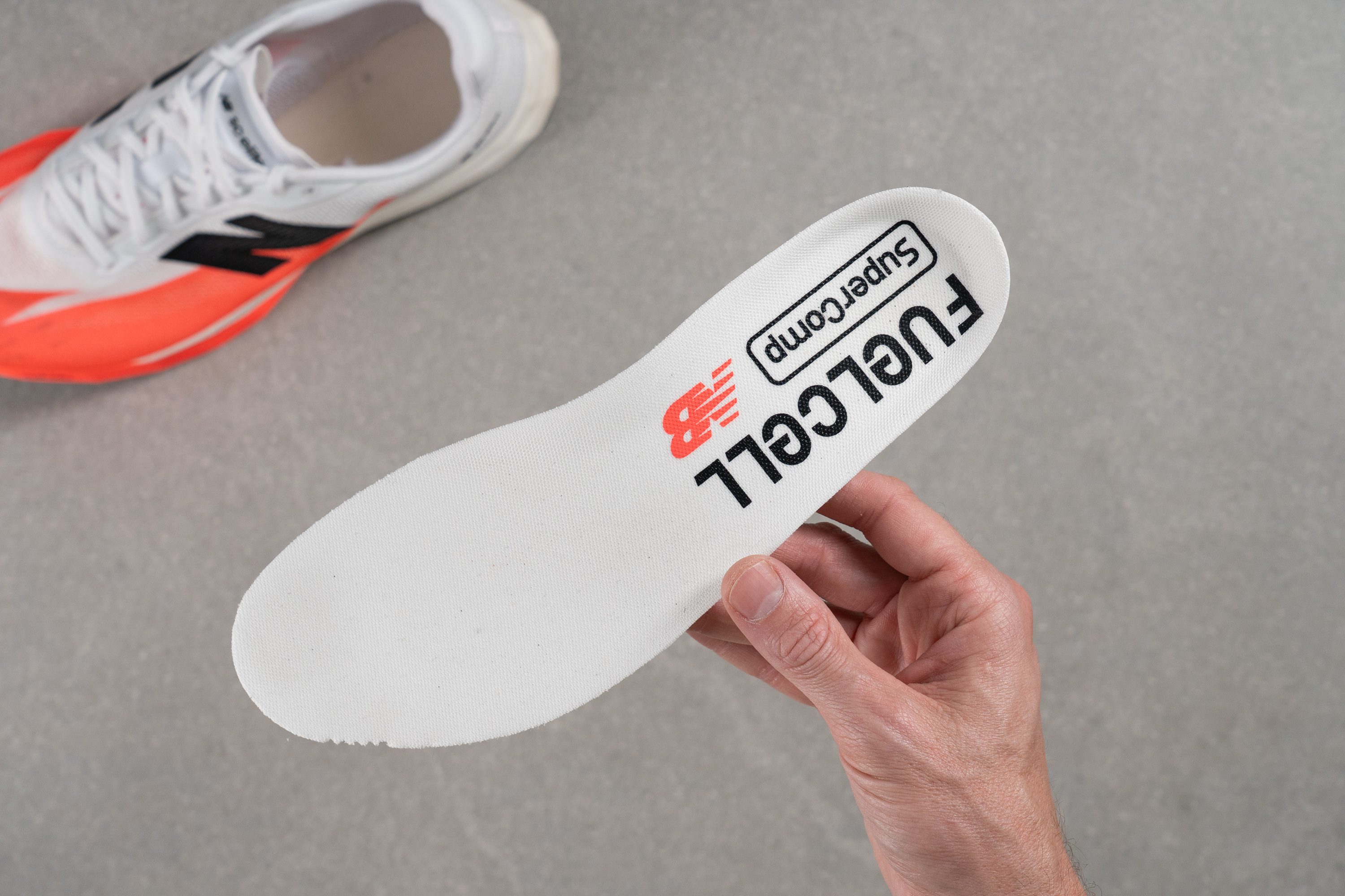 New Balance FuelCell SuperComp Elite v5 Removable insole