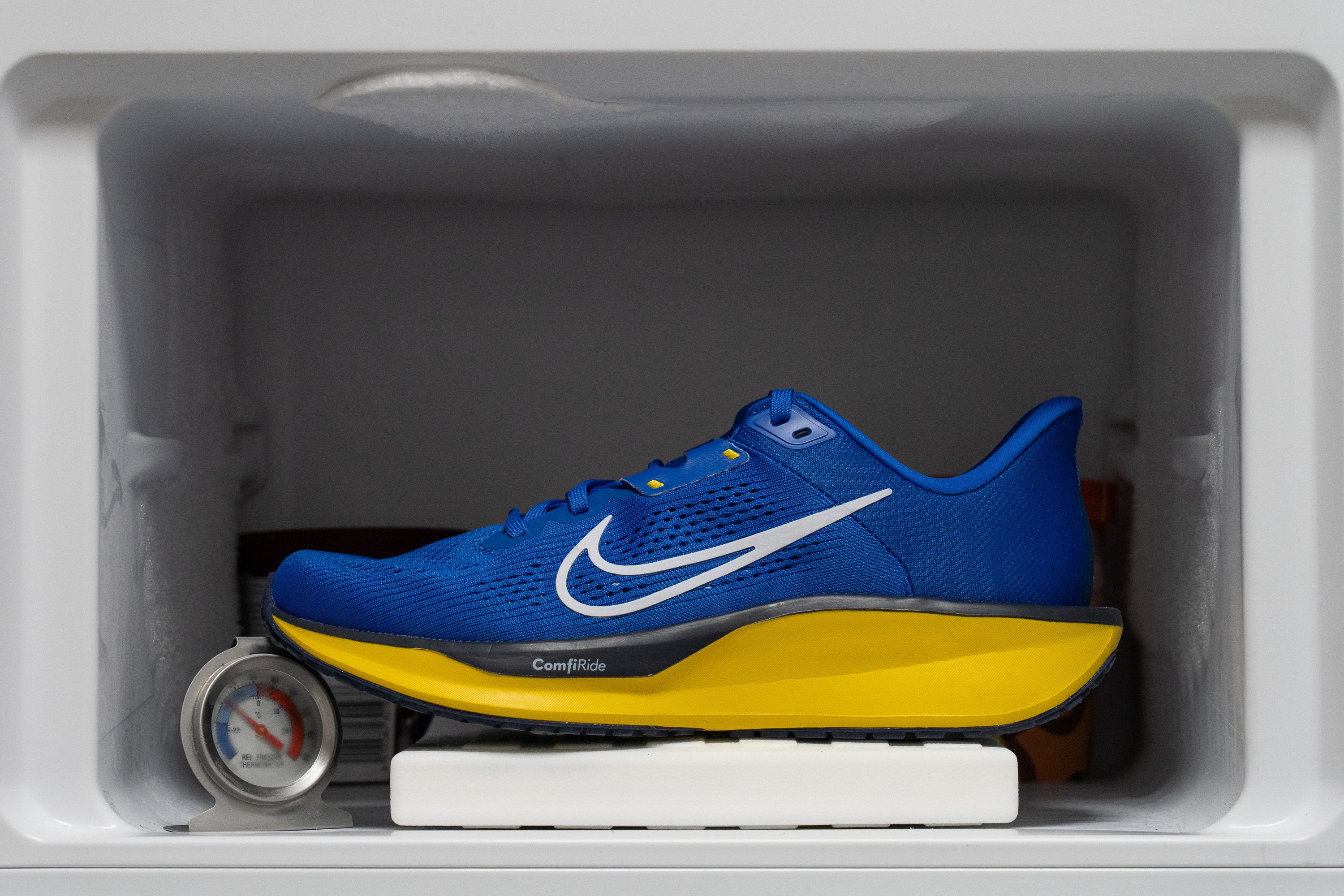 Nike Quest 6 Midsole softness in cold (%)