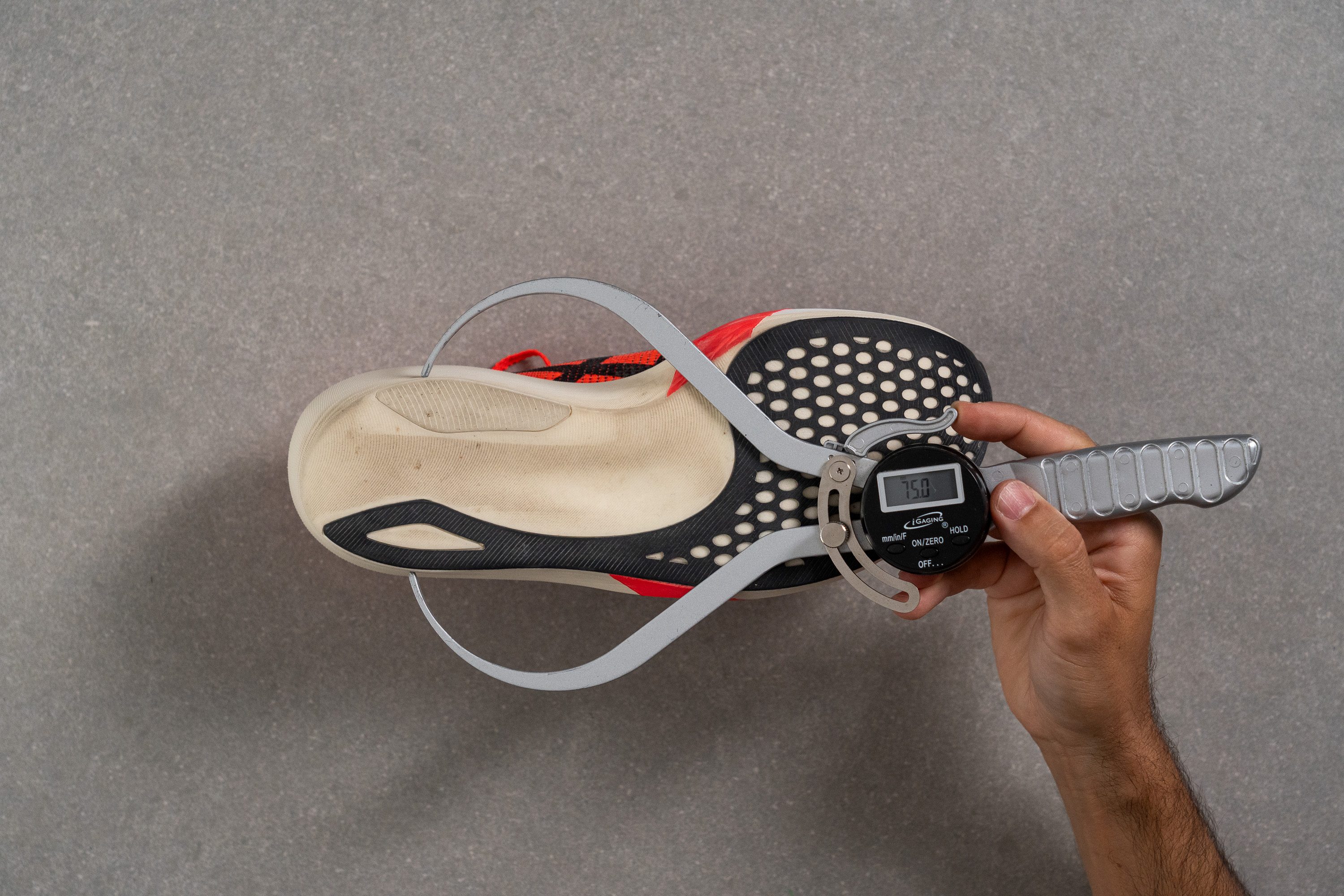 ASICS Metaspeed Edge Tokyo Midsole width - heel