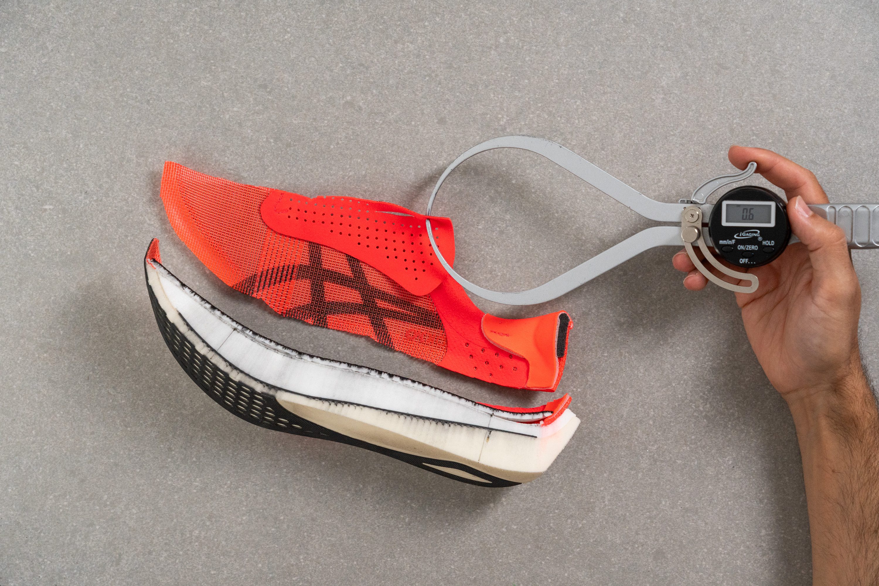 ASICS Metaspeed Edge Tokyo Tongue padding