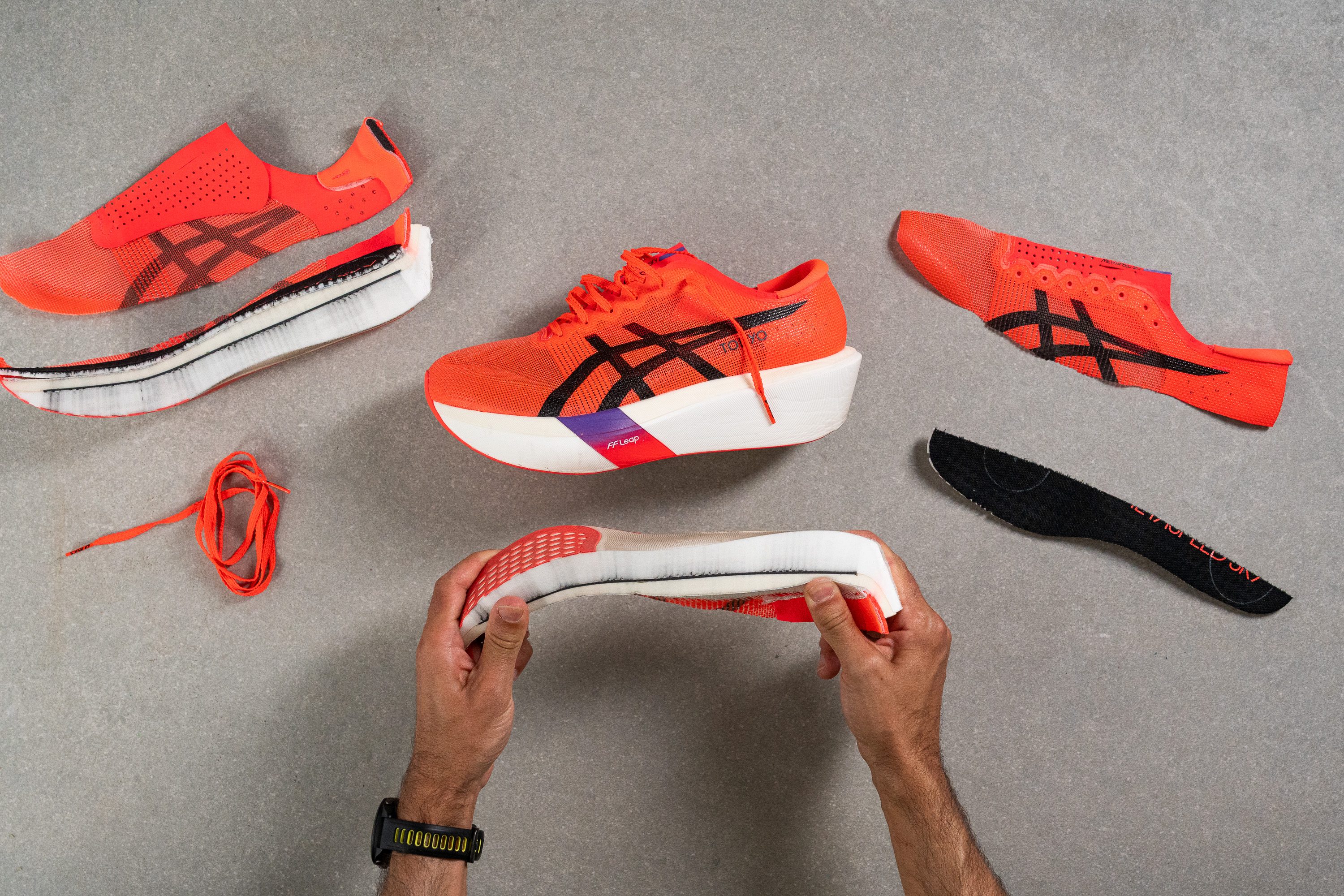 ASICS Metaspeed Sky Tokyo parts