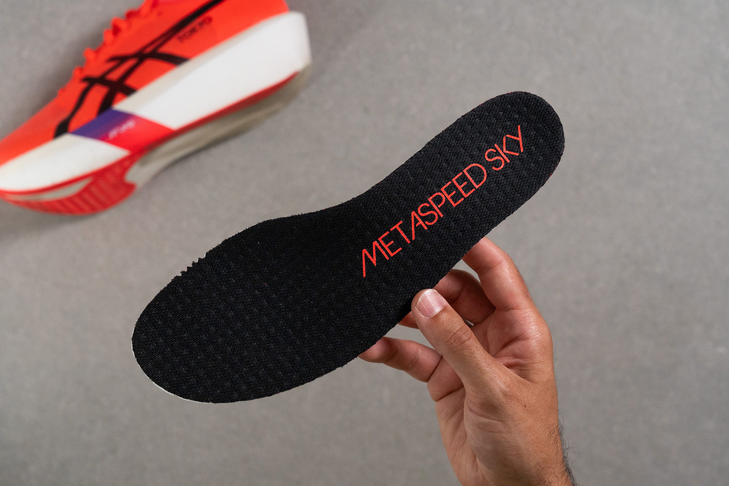 ASICS Metaspeed Sky Tokyo Removable insole