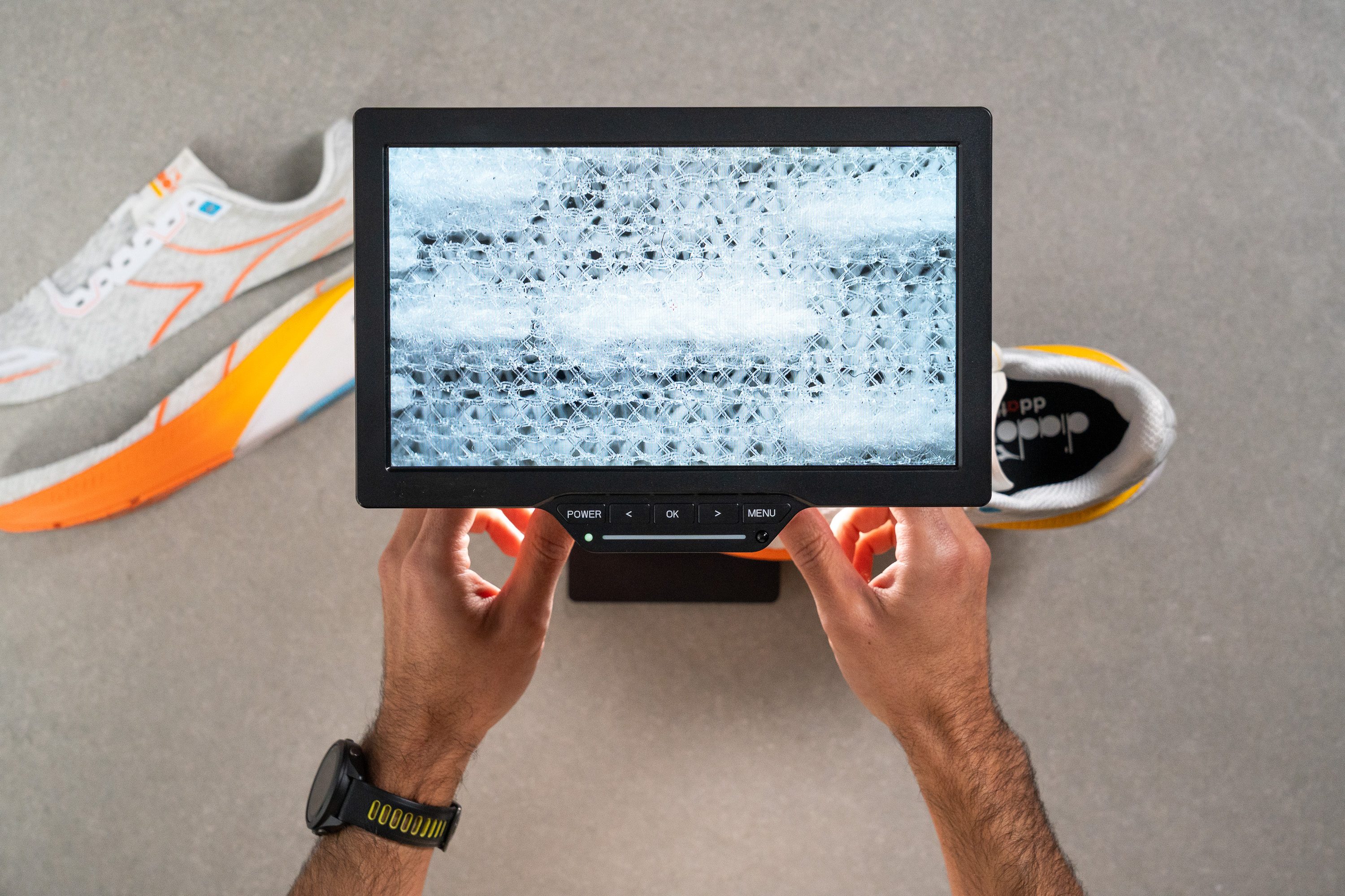 Diadora Mythos Blushield Volo 5 mesh