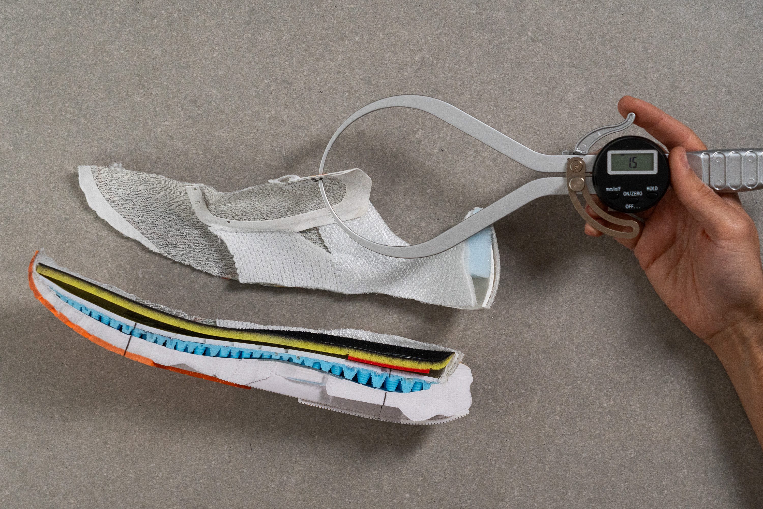 Diadora Mythos Blushield Volo 5 Tongue padding