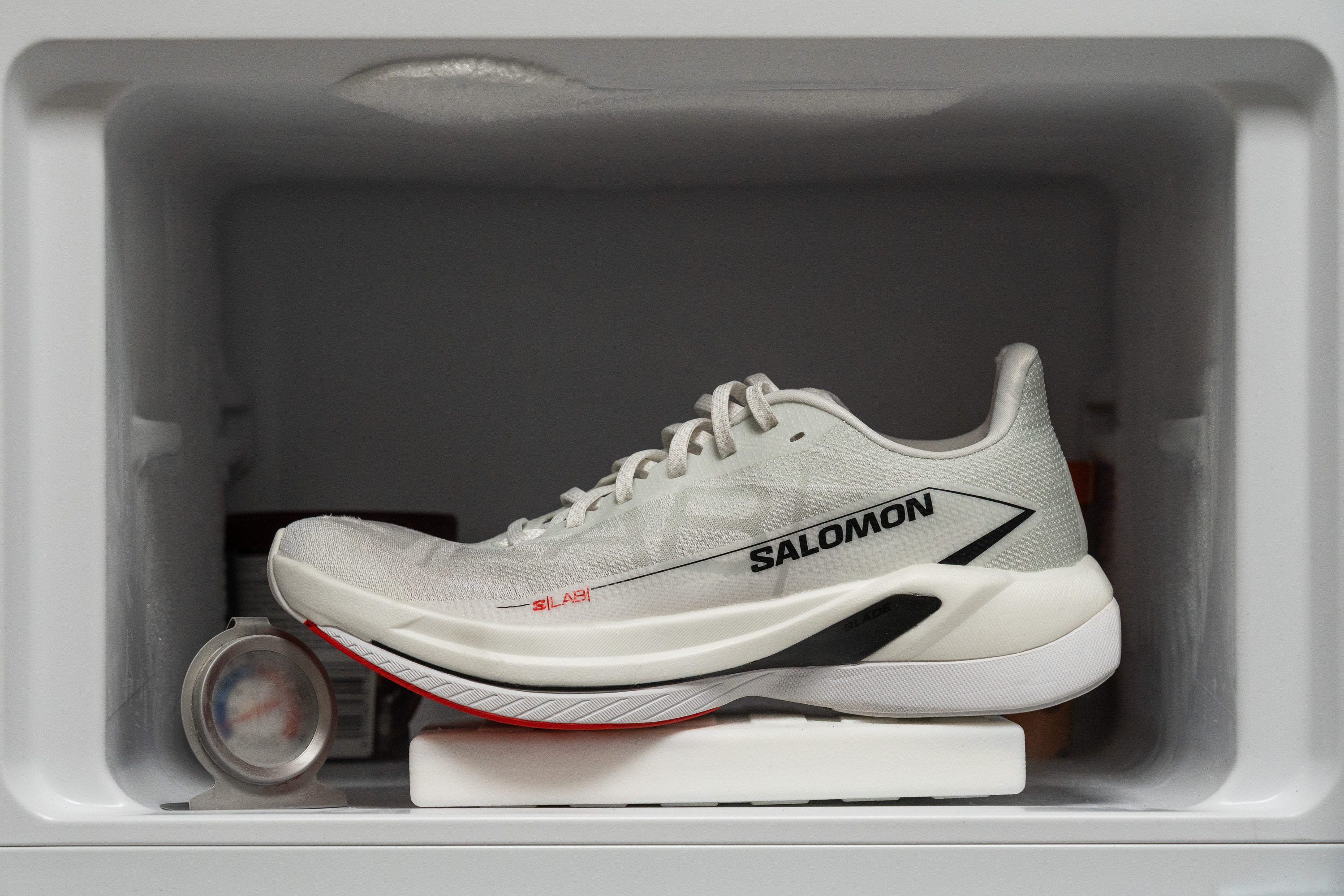 Salomon S/Lab Spectur Midsole softness in cold (%)