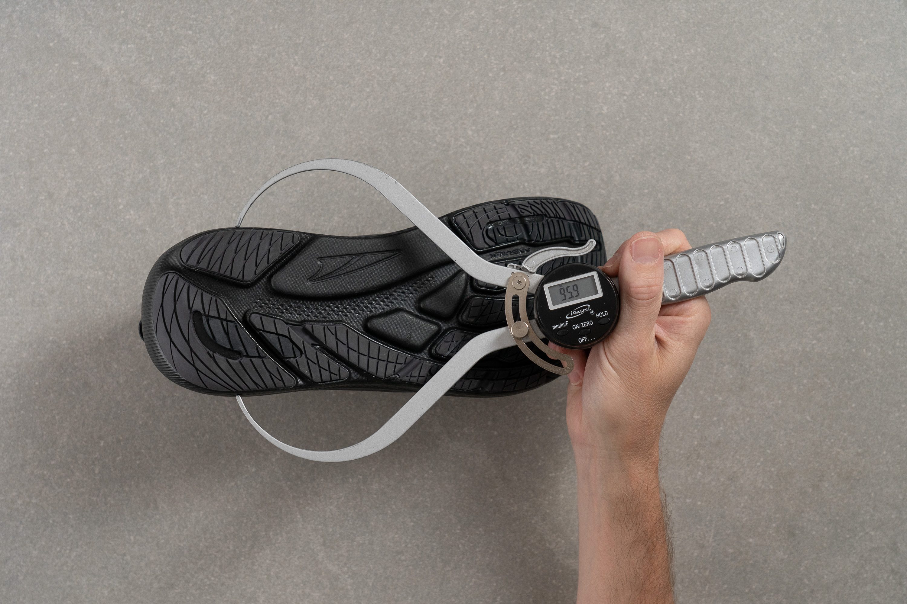 Altra FWD VIA Midsole width - heel