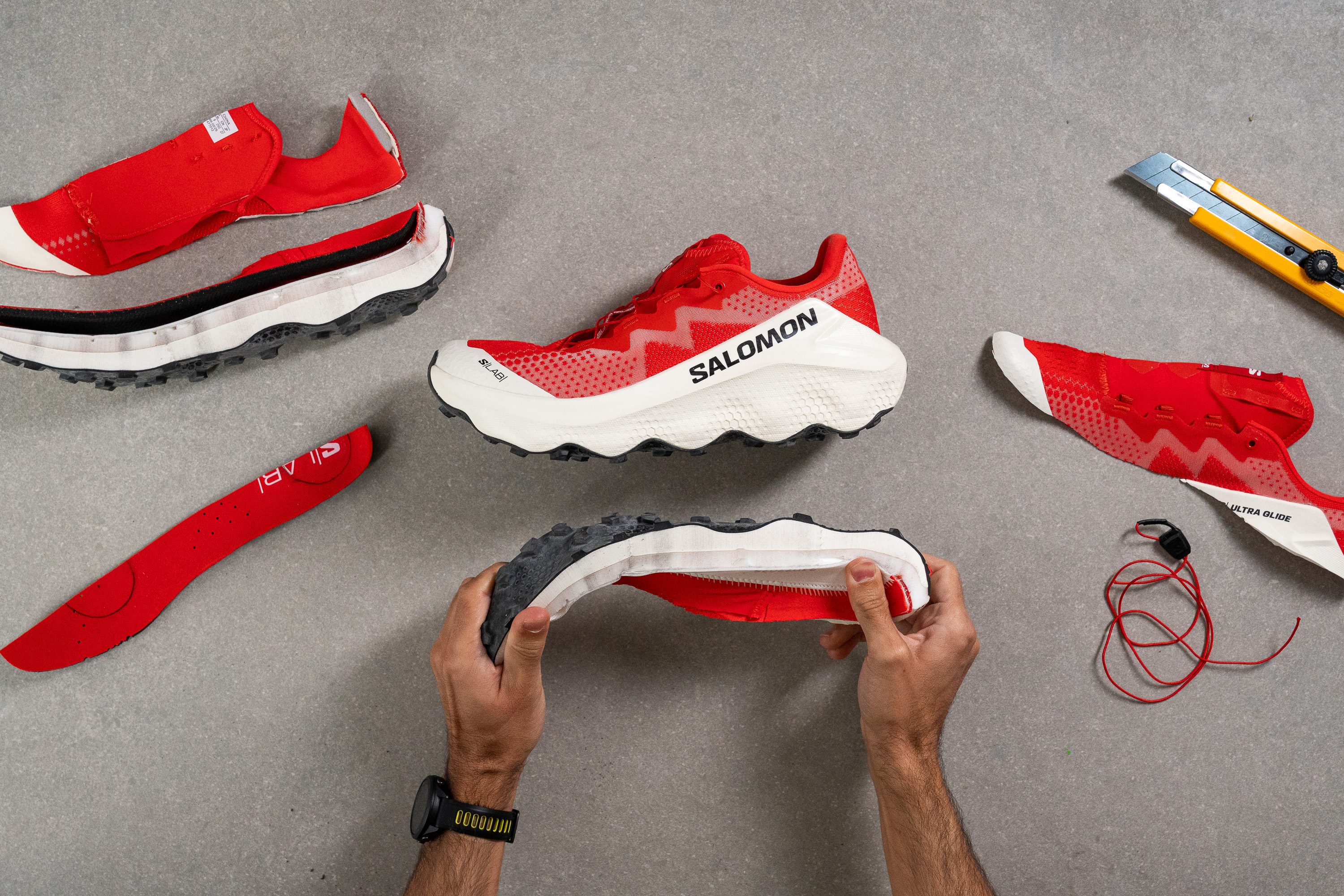 Salomon S/Lab Ultra Glide parts