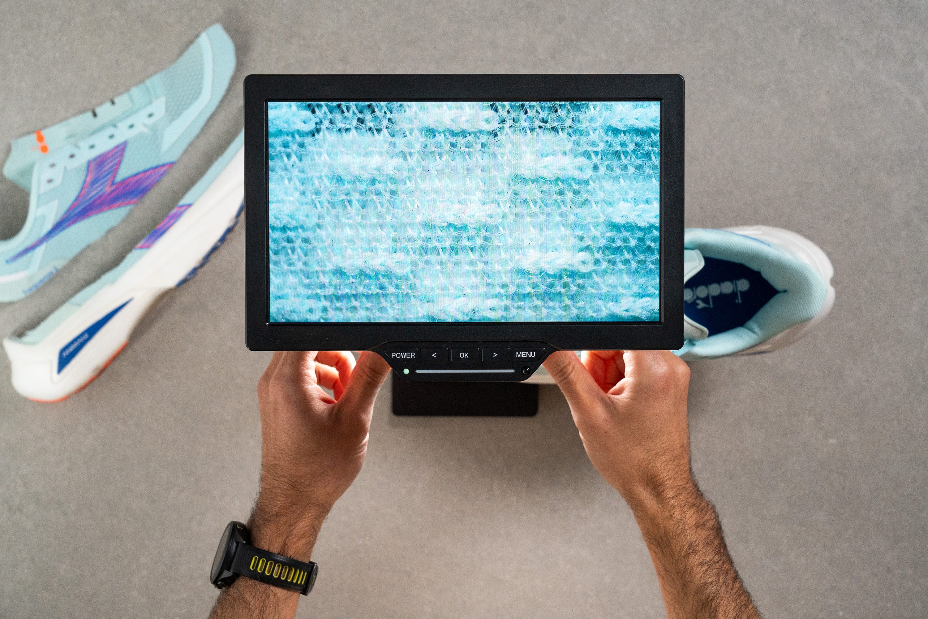 Diadora Frequenza 2 microscope