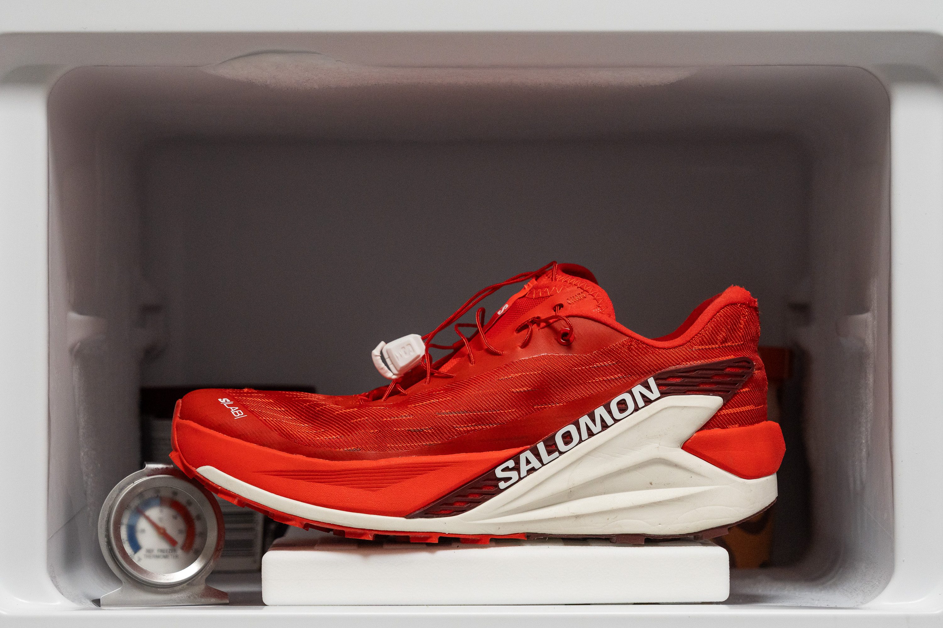 Salomon S/Lab Pulsar 4 Midsole softness in cold (%)