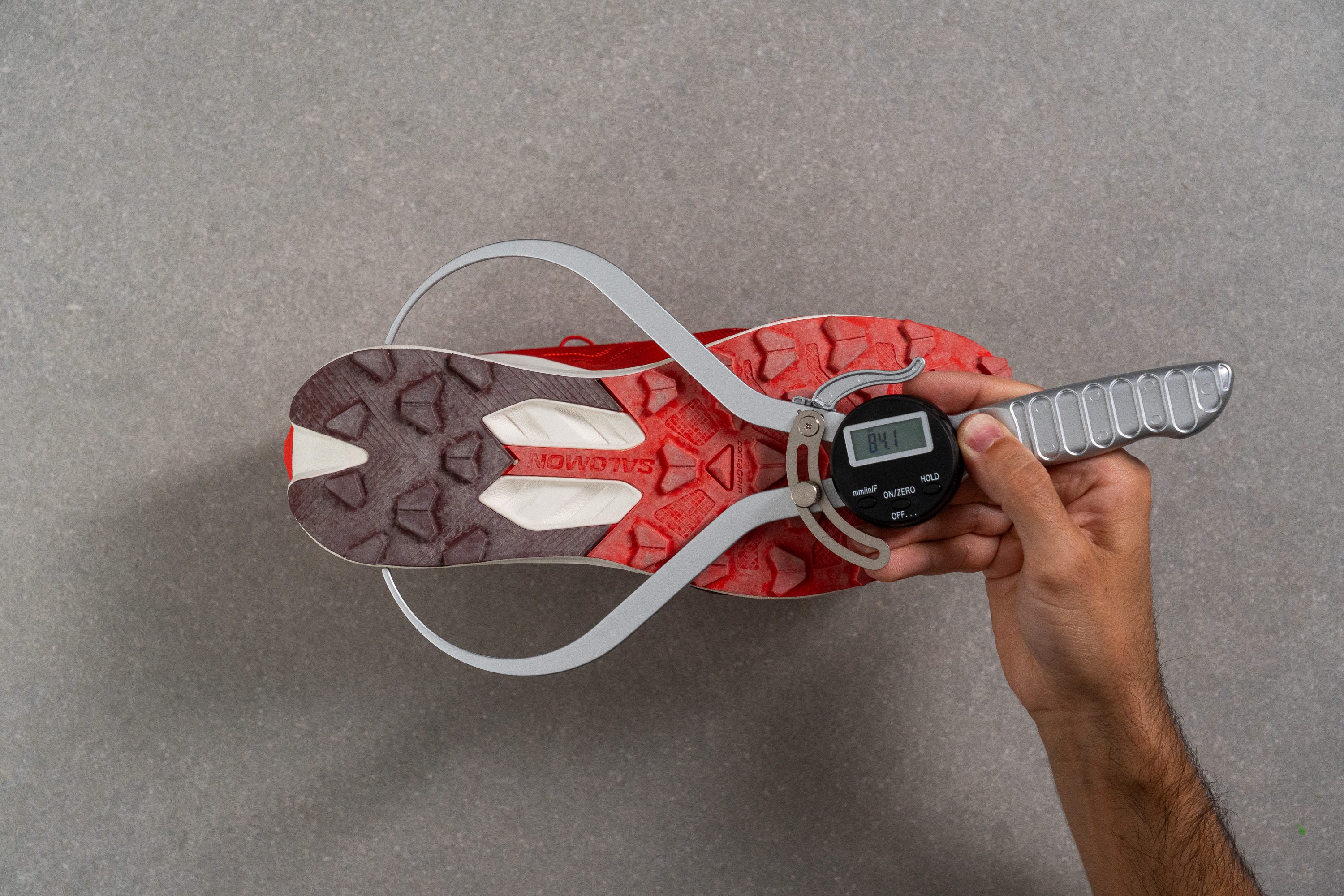 Salomon S/Lab Pulsar 4 Midsole width - heel