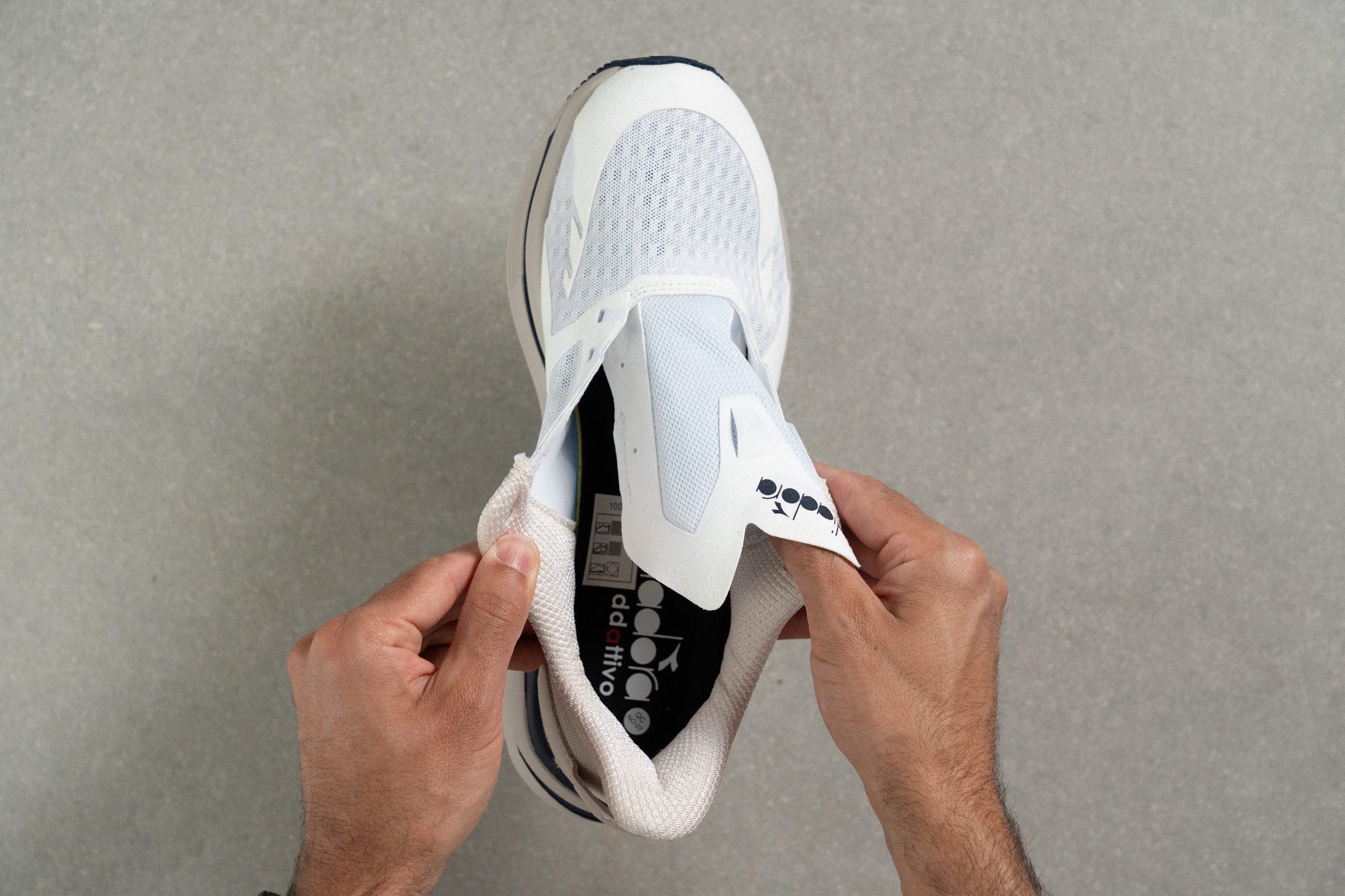 Diadora Cellula Tongue: gusset type