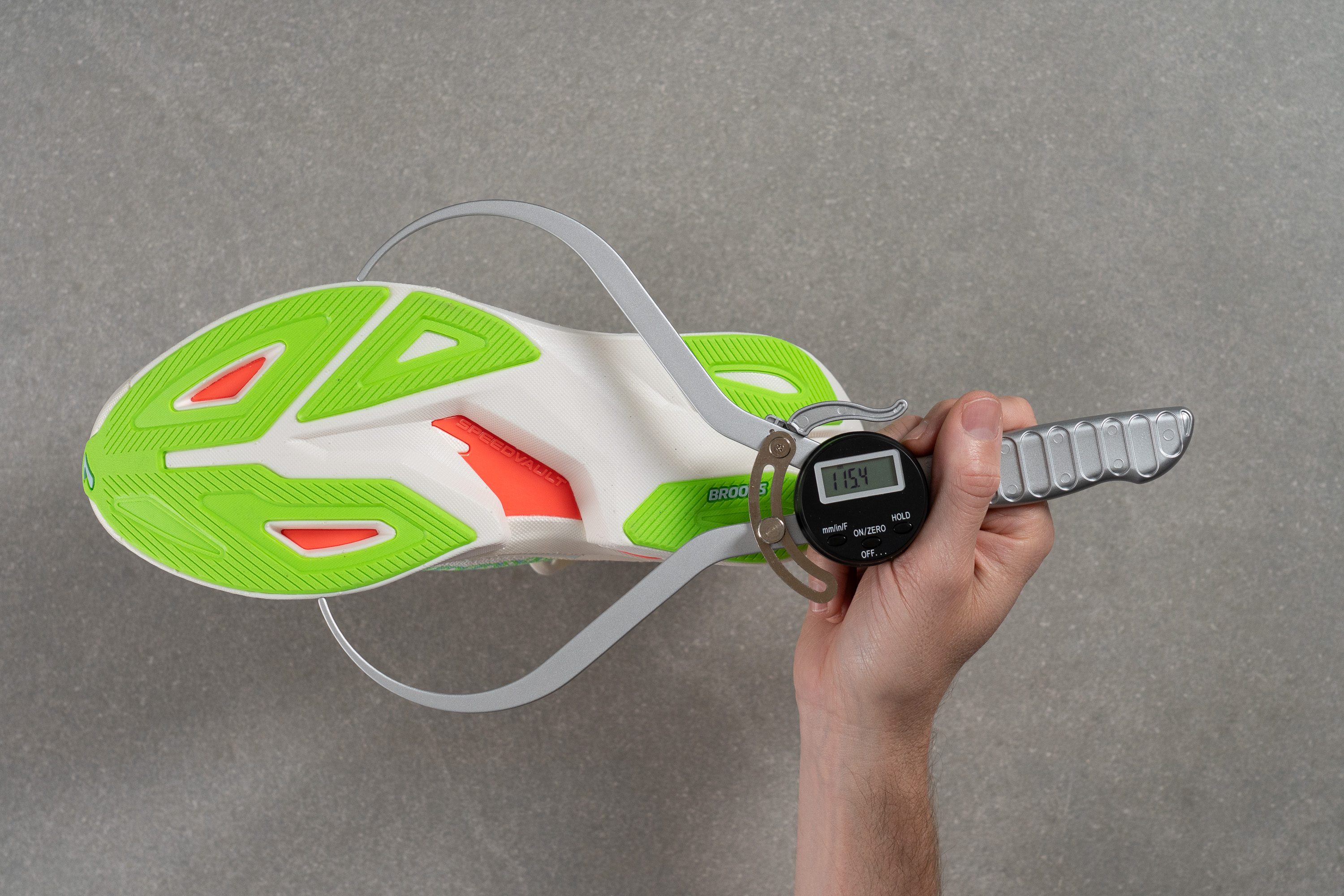 Brooks Hyperion Max 3 Midsole width - forefoot