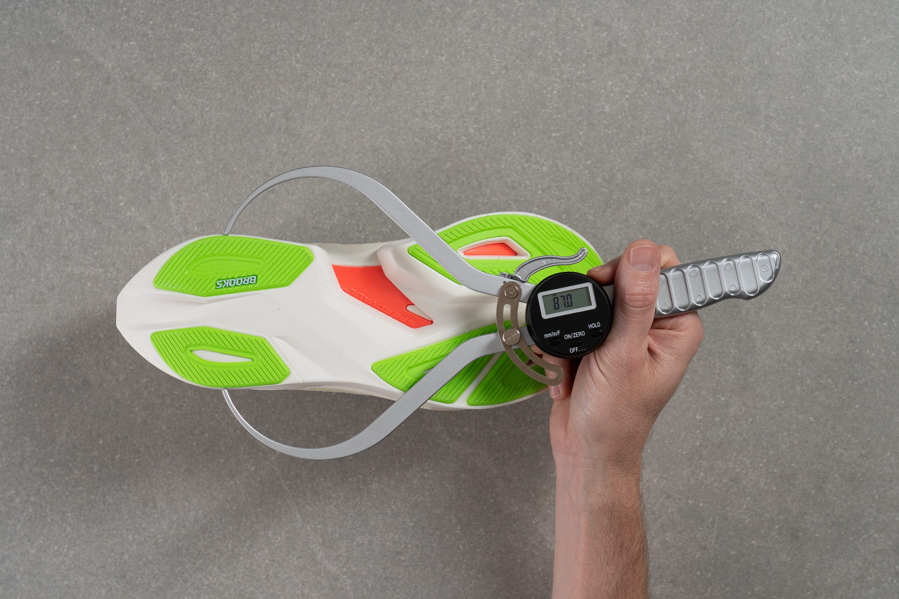 Brooks Hyperion Max 3 Midsole width - heel