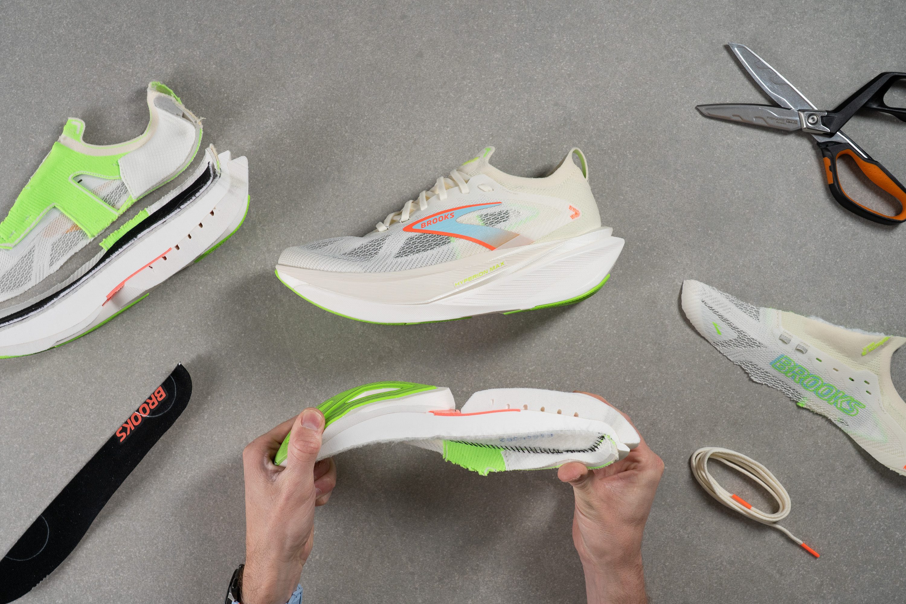 Brooks Hyperion Max 3 parts